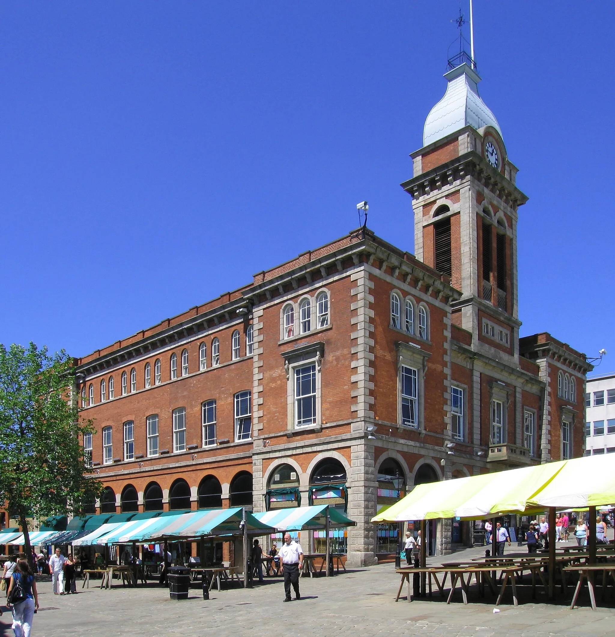 Photo showing: Market Hall, Chesterfield