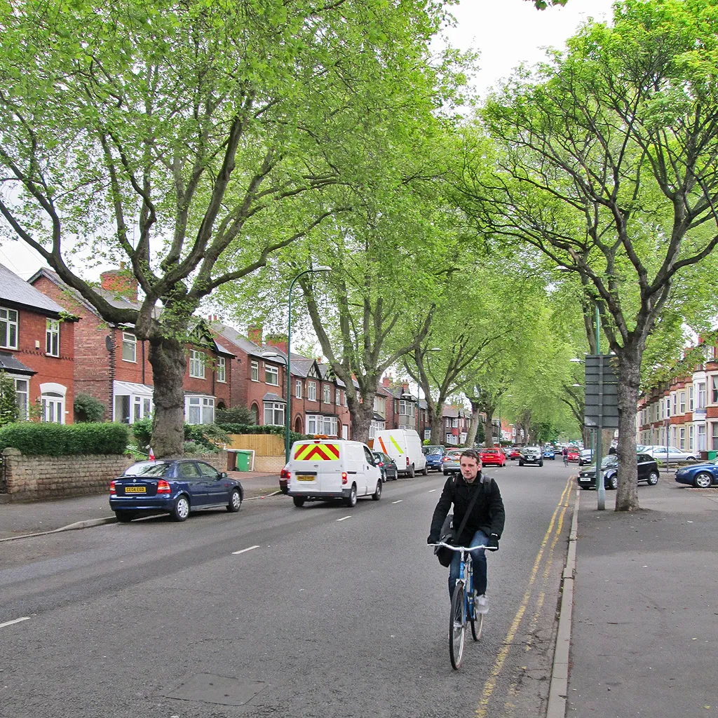 Photo showing: A May morning on Gregory Boulevard