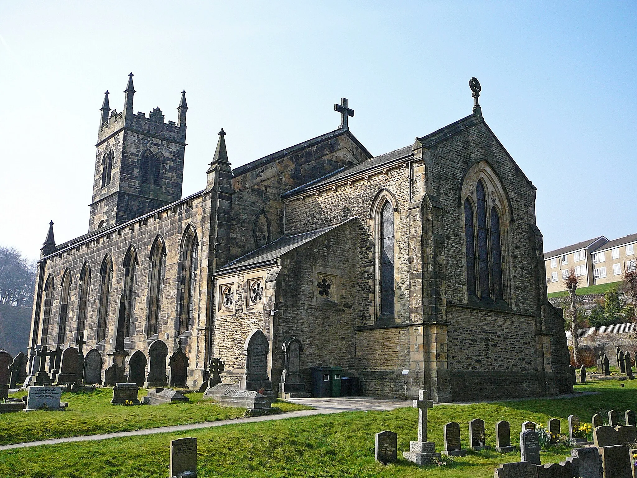 Photo showing: St David, Holmbridge 2