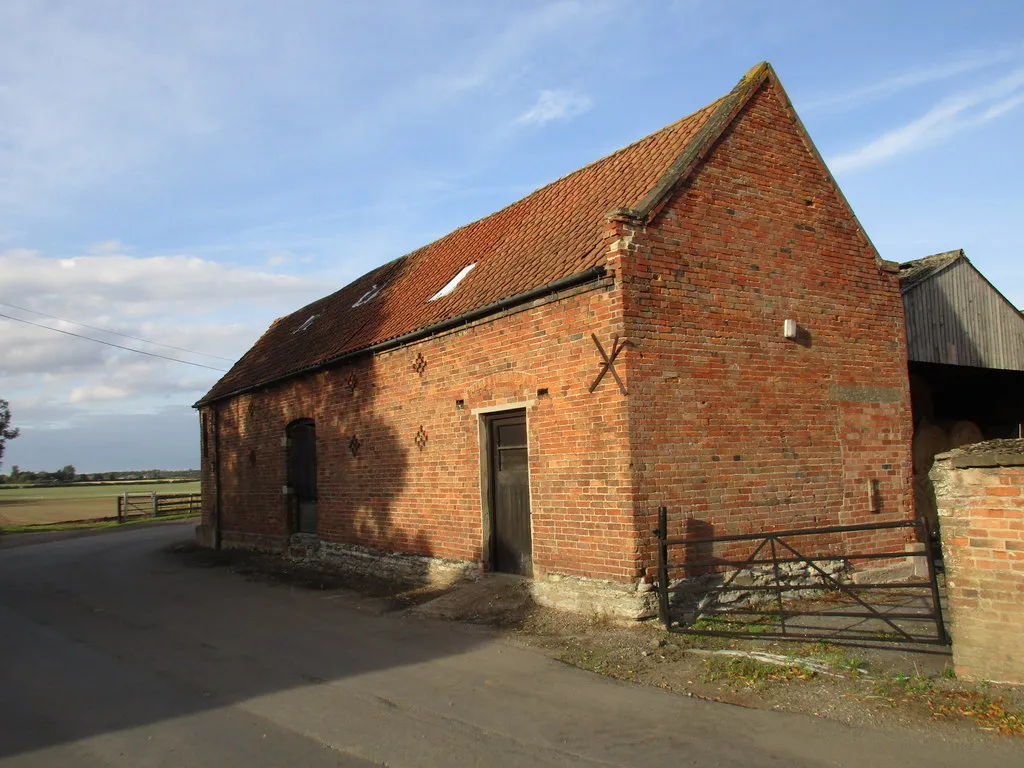 Photo showing: Barn at Church Farm, Tithby