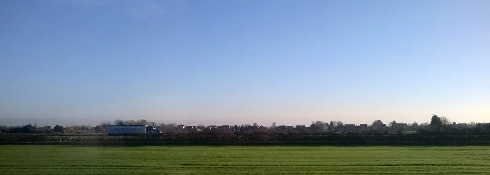 Photo showing: A1, North Muskham, seen from the train