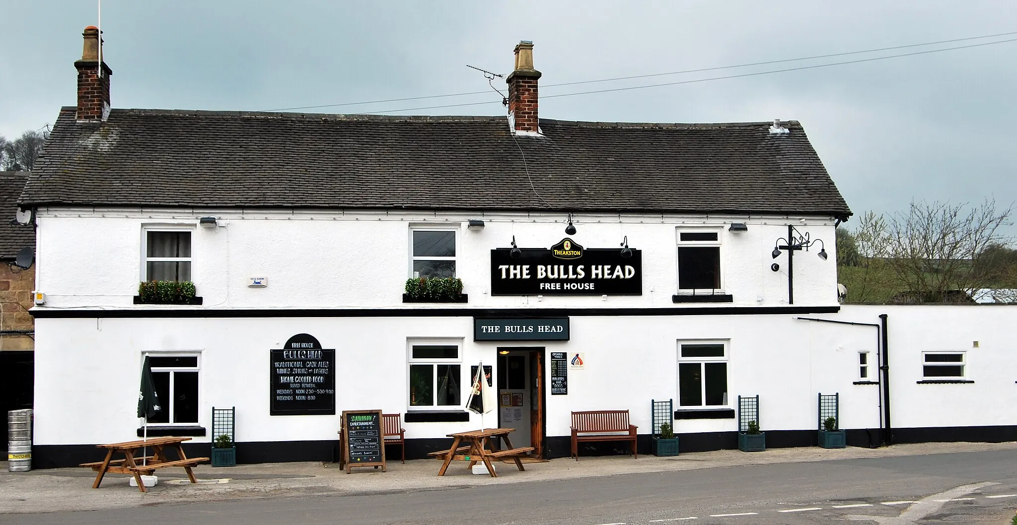 Photo showing: The Bull's Head Inn Belper Lane End, Derbyshire.