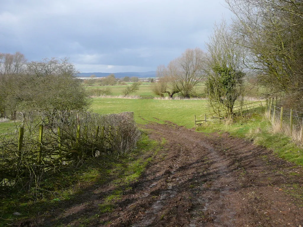 Photo showing: A muddy section of the Staffordshire Way near Abbotsholme School