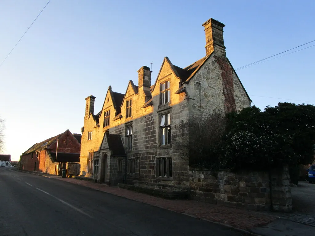 Photo showing: Photograph of the Chantry House, Kings Newton, Melbourne, Derbyshire, England