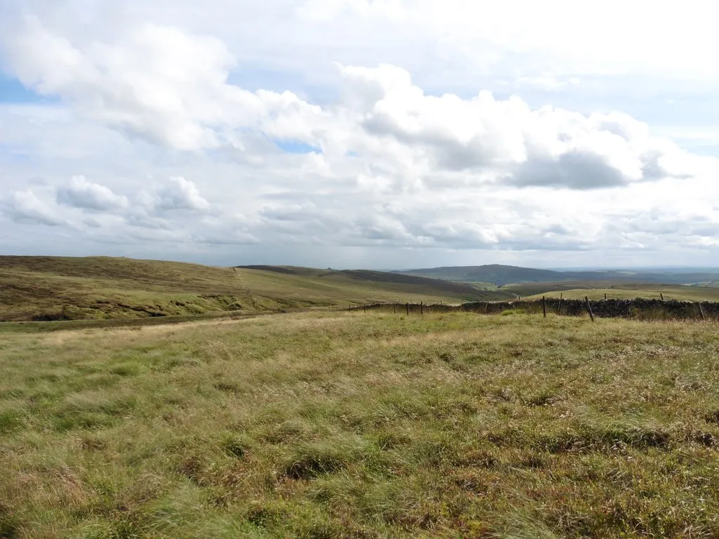 Photo showing: View towards Oliver Hill