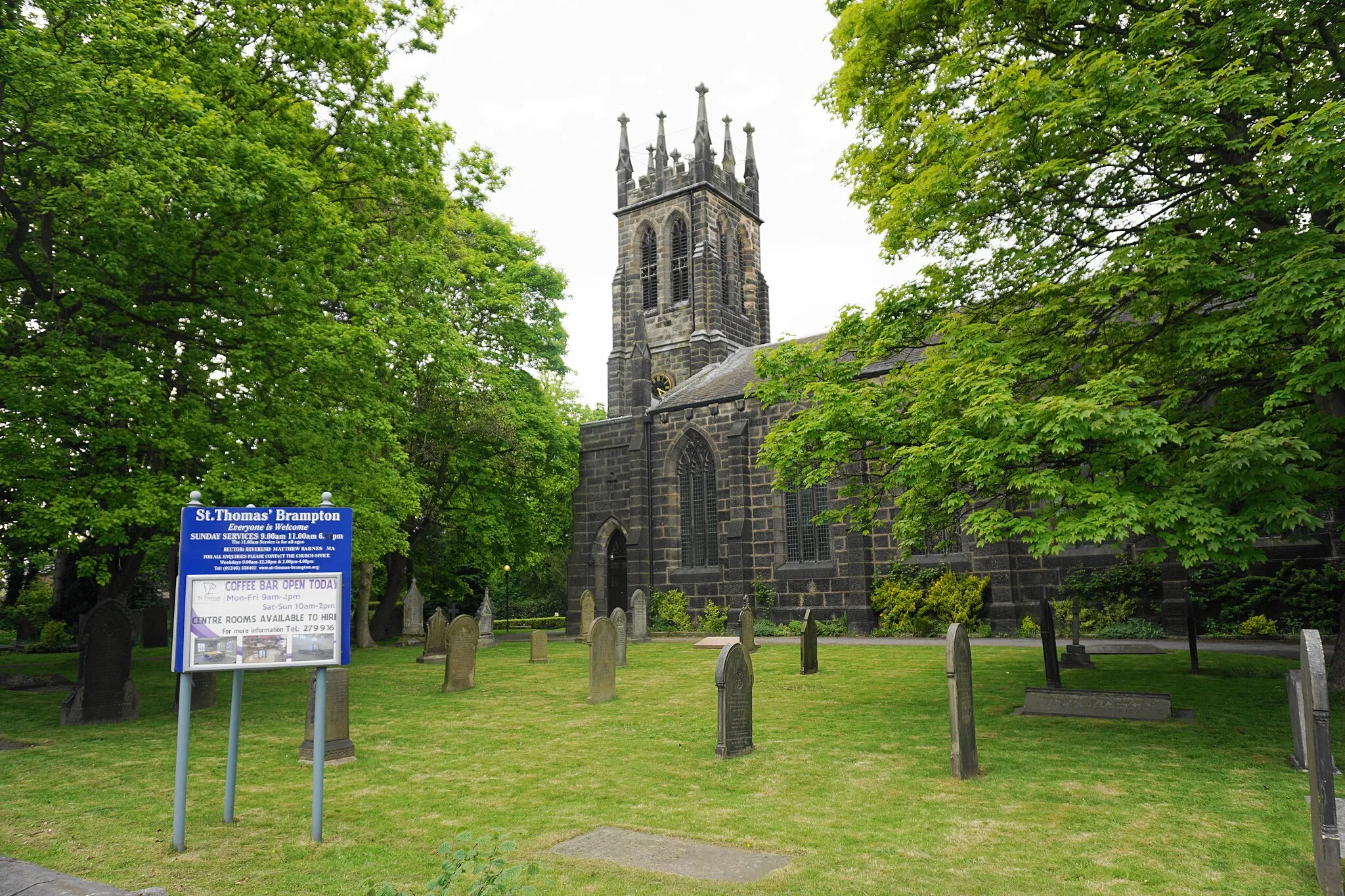 Photo showing: St Thomas' Church, Brampton