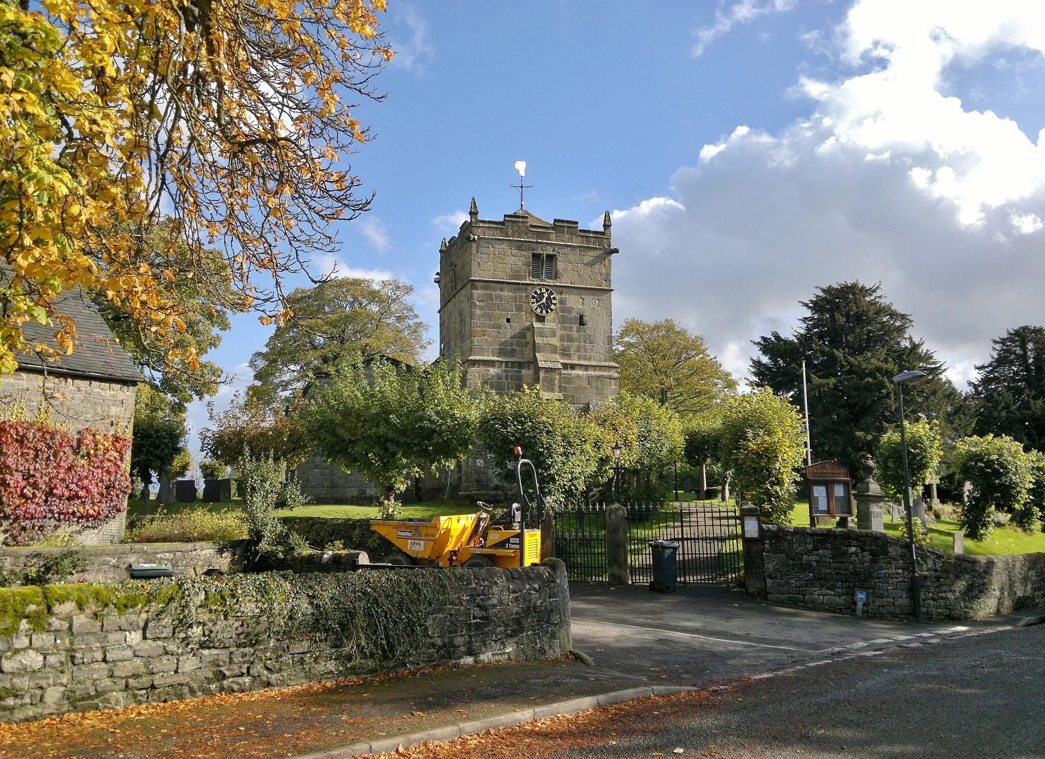 Photo showing: St Bartholomew, Hognaston