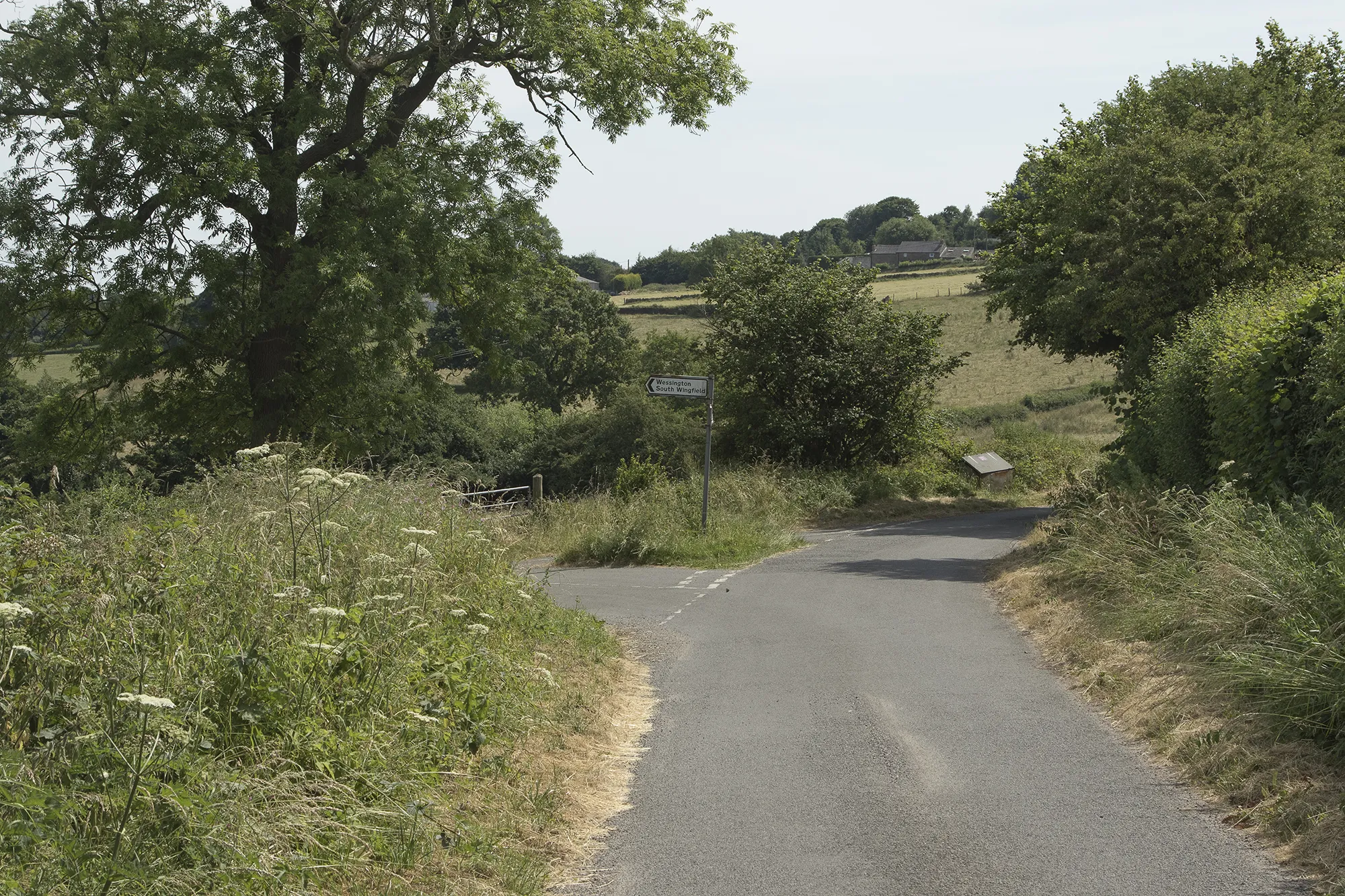 Photo showing: A country road