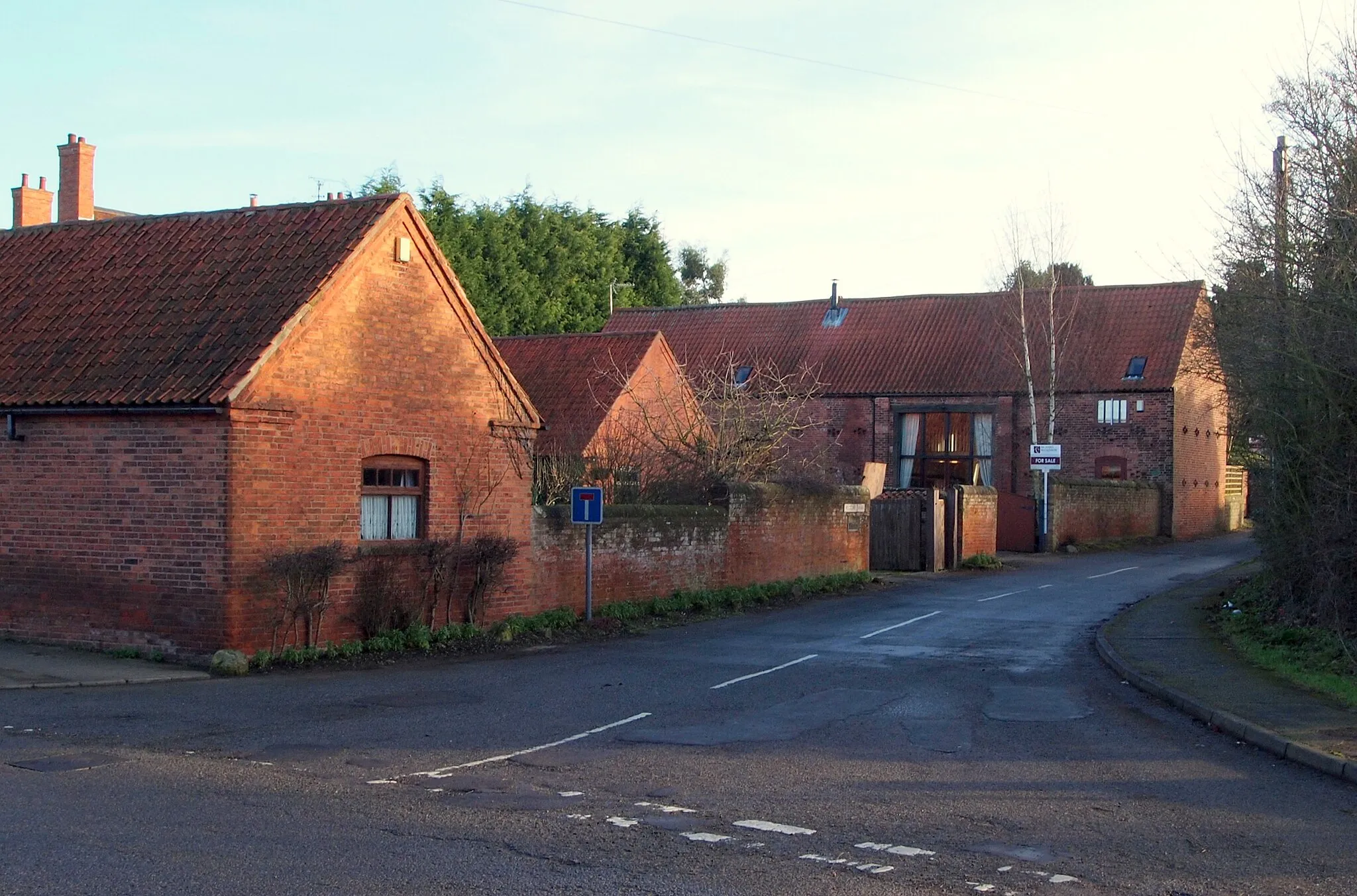 Photo showing: Church Hill, Bilsthorpe, Notts.