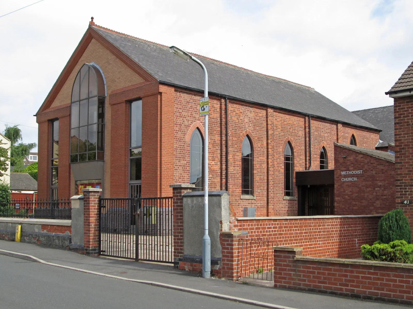 Photo showing: Huthwaite - Methodist Church on Sherwood Street