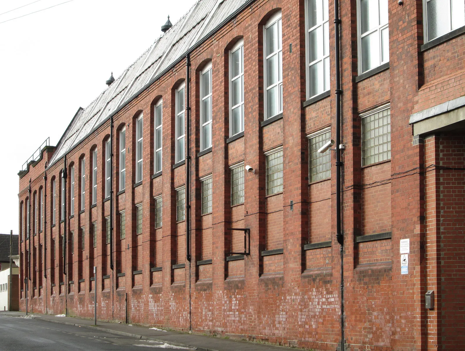 Photo showing: Huthwaite - former CWS hosiery factory - S end of E block