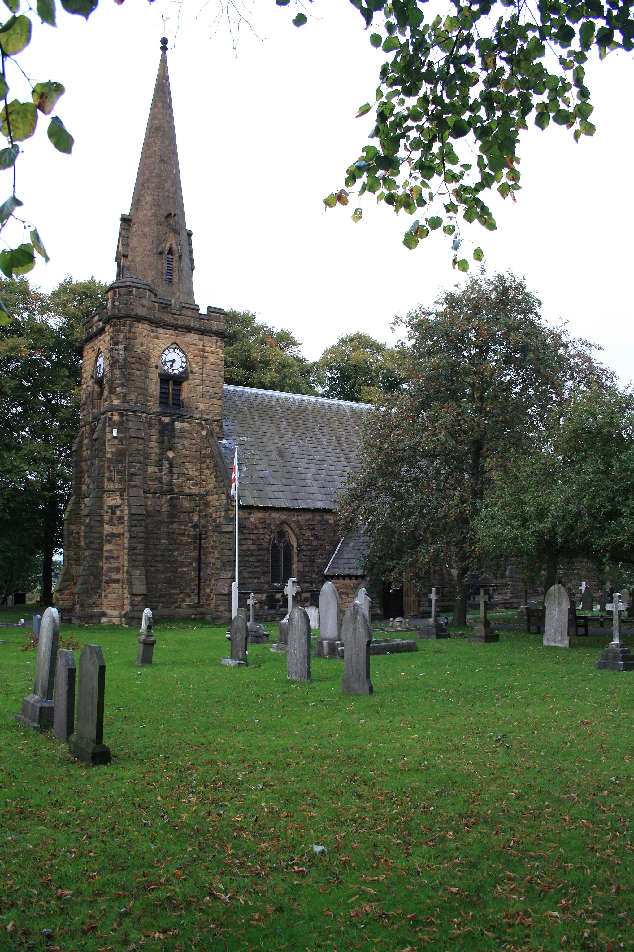Photo showing: All Saints Church, Heath