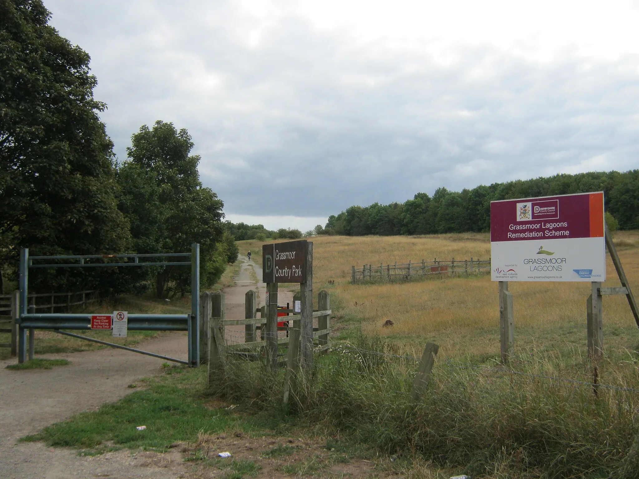 Photo showing: Access to Five Pits Trail at Grassmoor