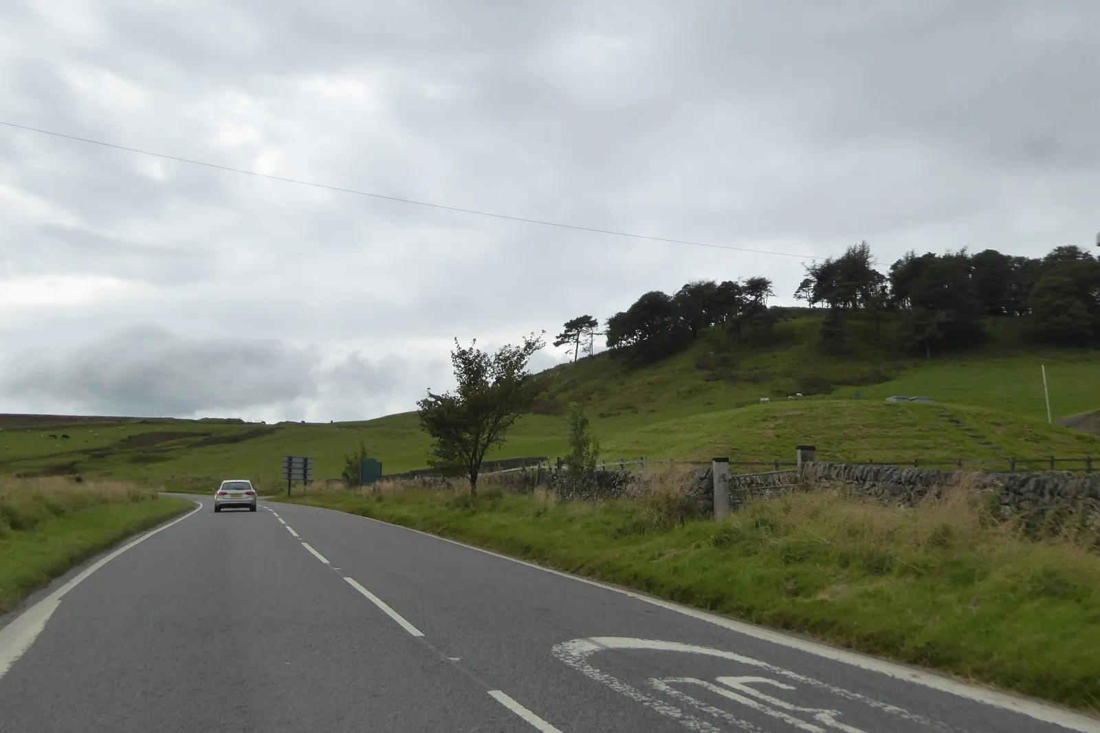 Photo showing: A53 on Stanley Moor