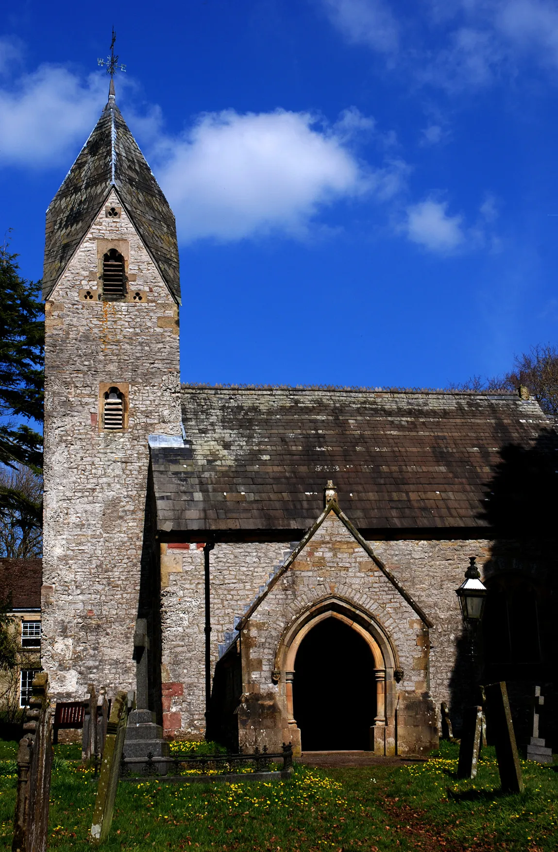 Photo showing: Wormhill Church in Derbyshire