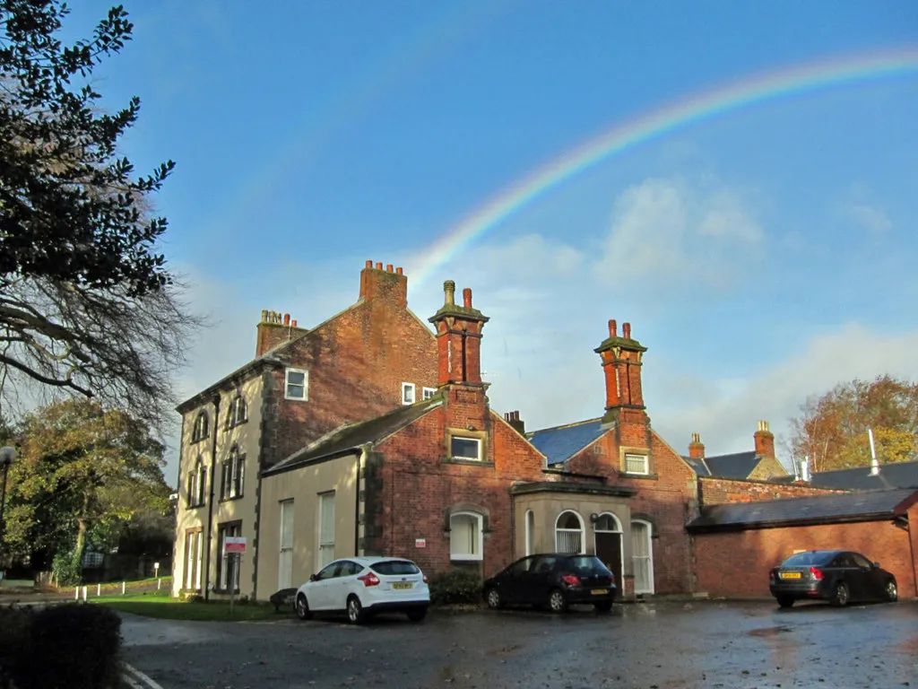 Photo showing: Photograph of Ashgate House, Old Brampton, Derbyshire, England