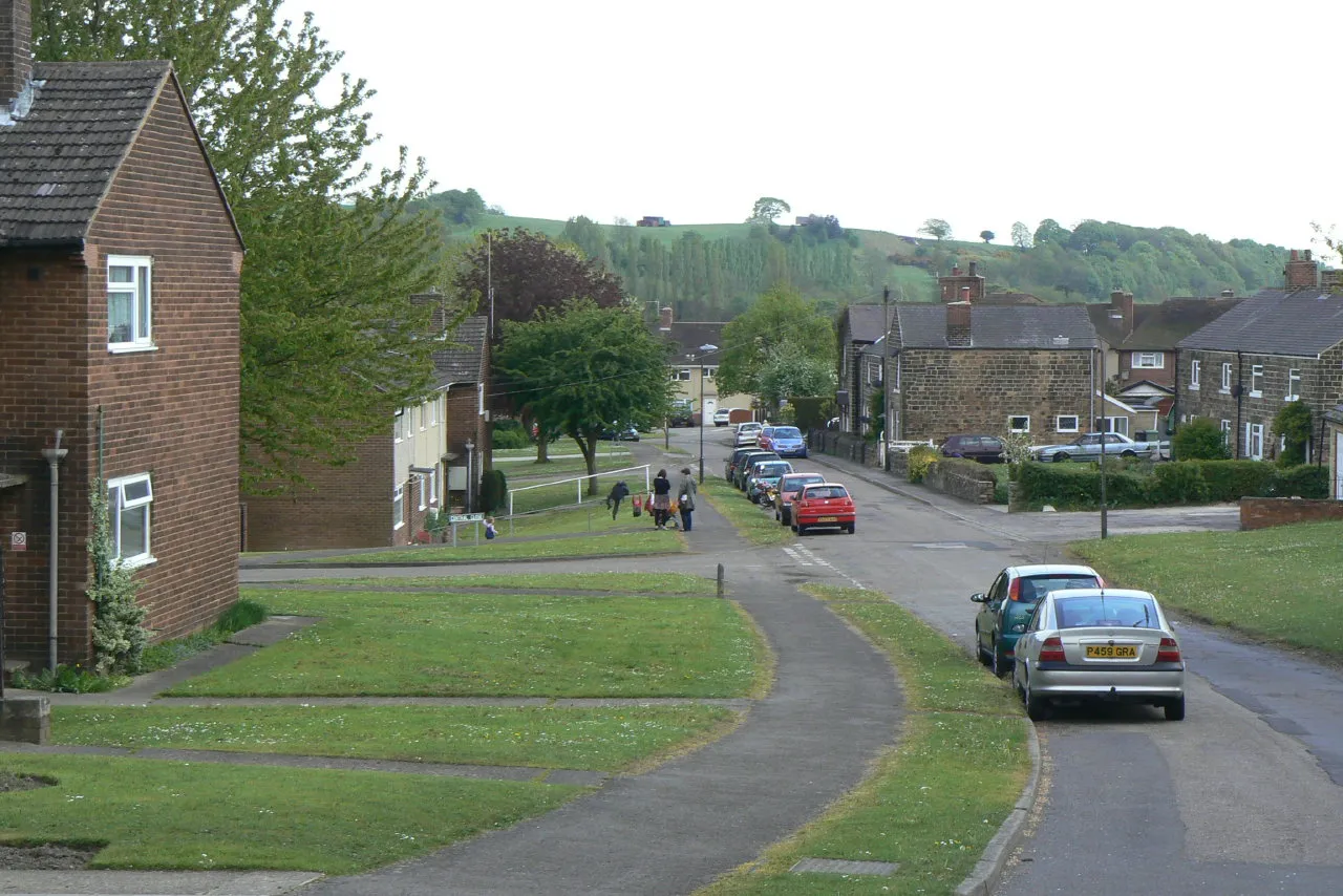 Photo showing: Old Whittington Lane, Unstone Green