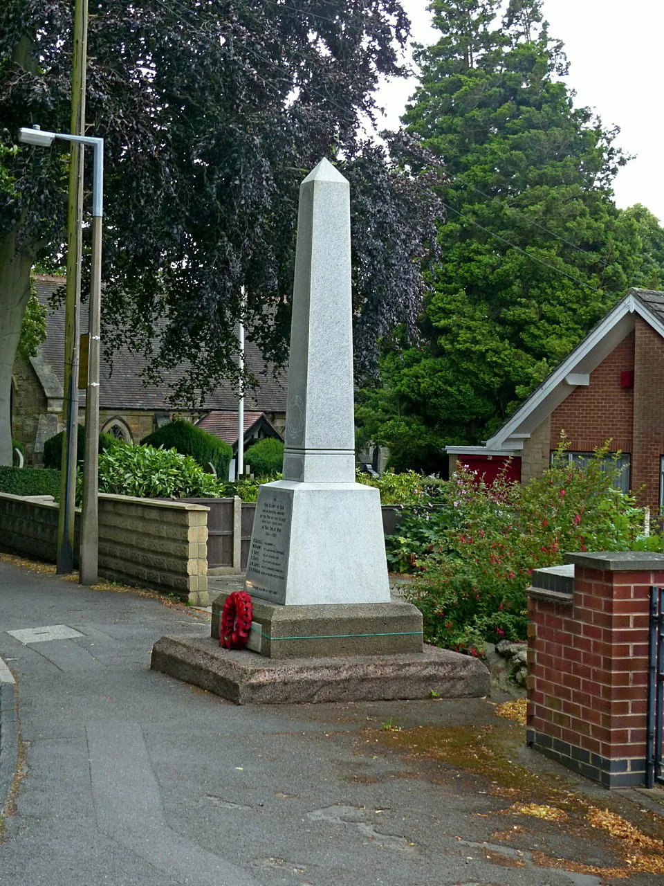 Photo showing: Stanley and Stanley Common war memorial