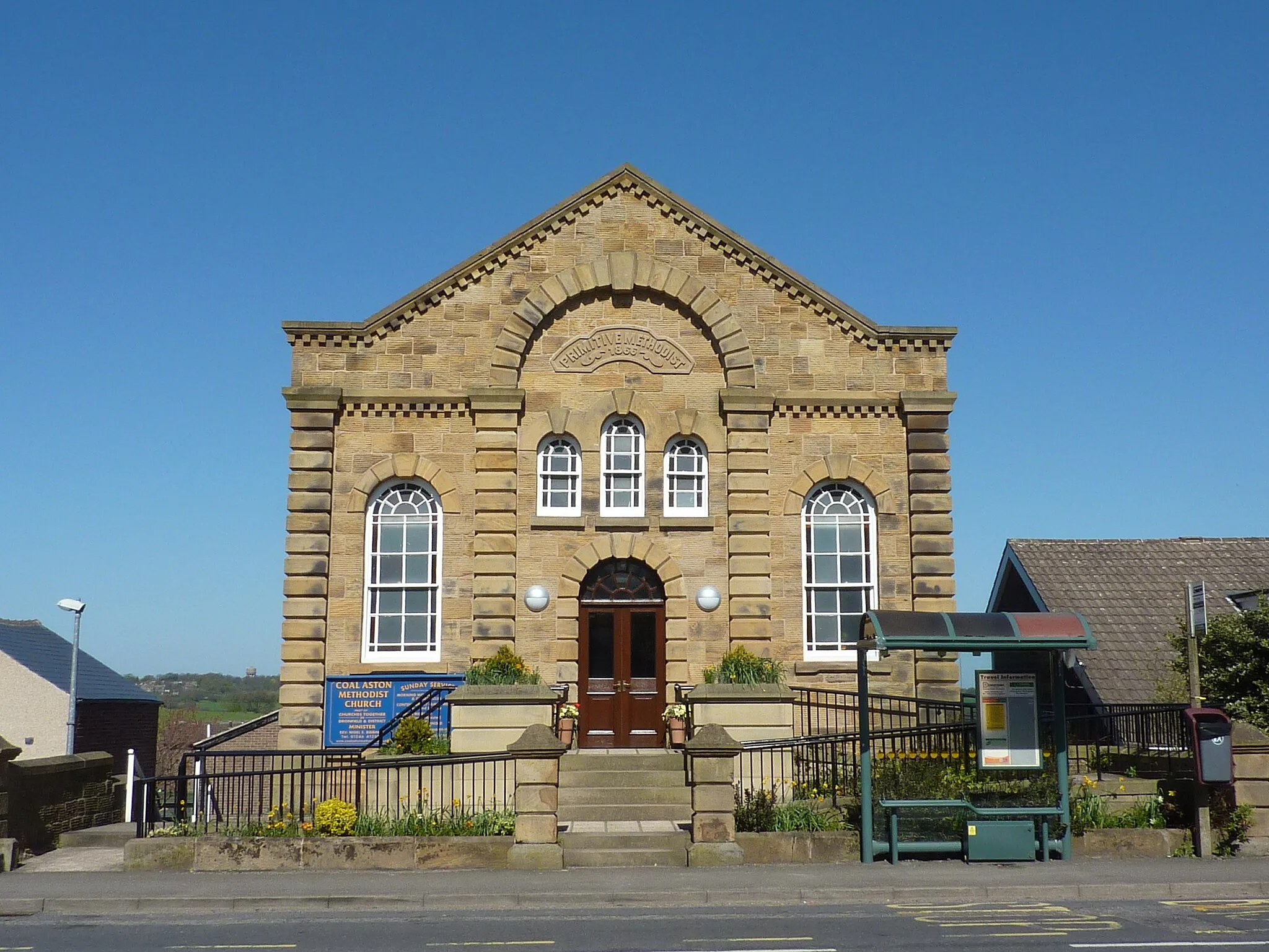 Photo showing: Coal Aston Methodist Church