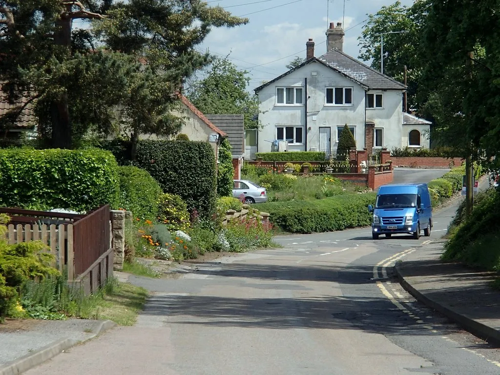 Photo showing: Squires Lane, King's Clipstone