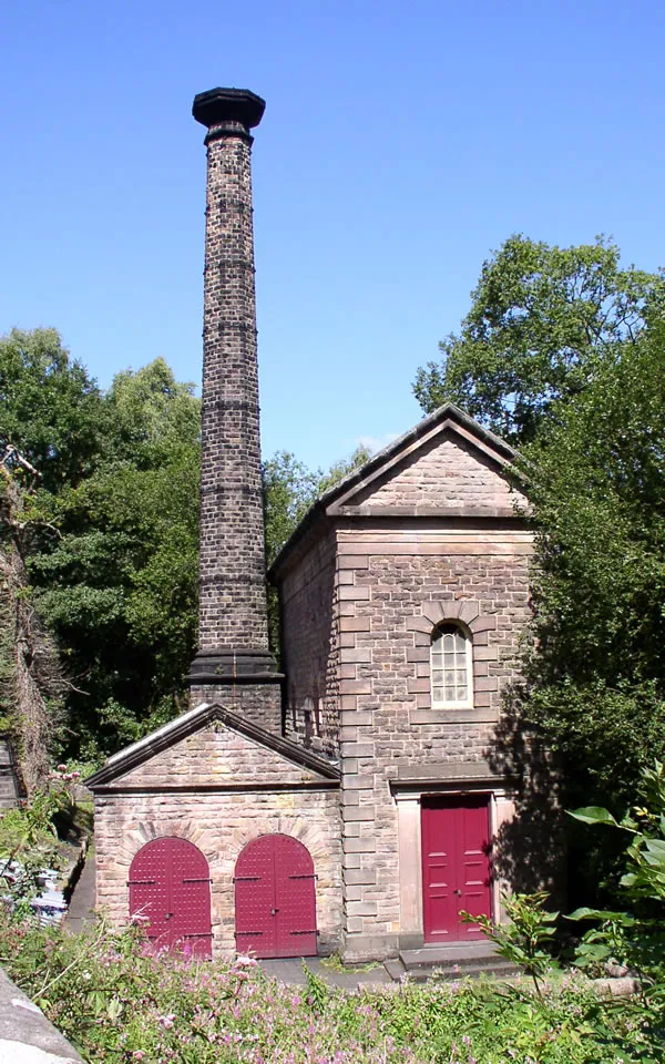 Photo showing: Leawood pumping station on the Cromford Canal