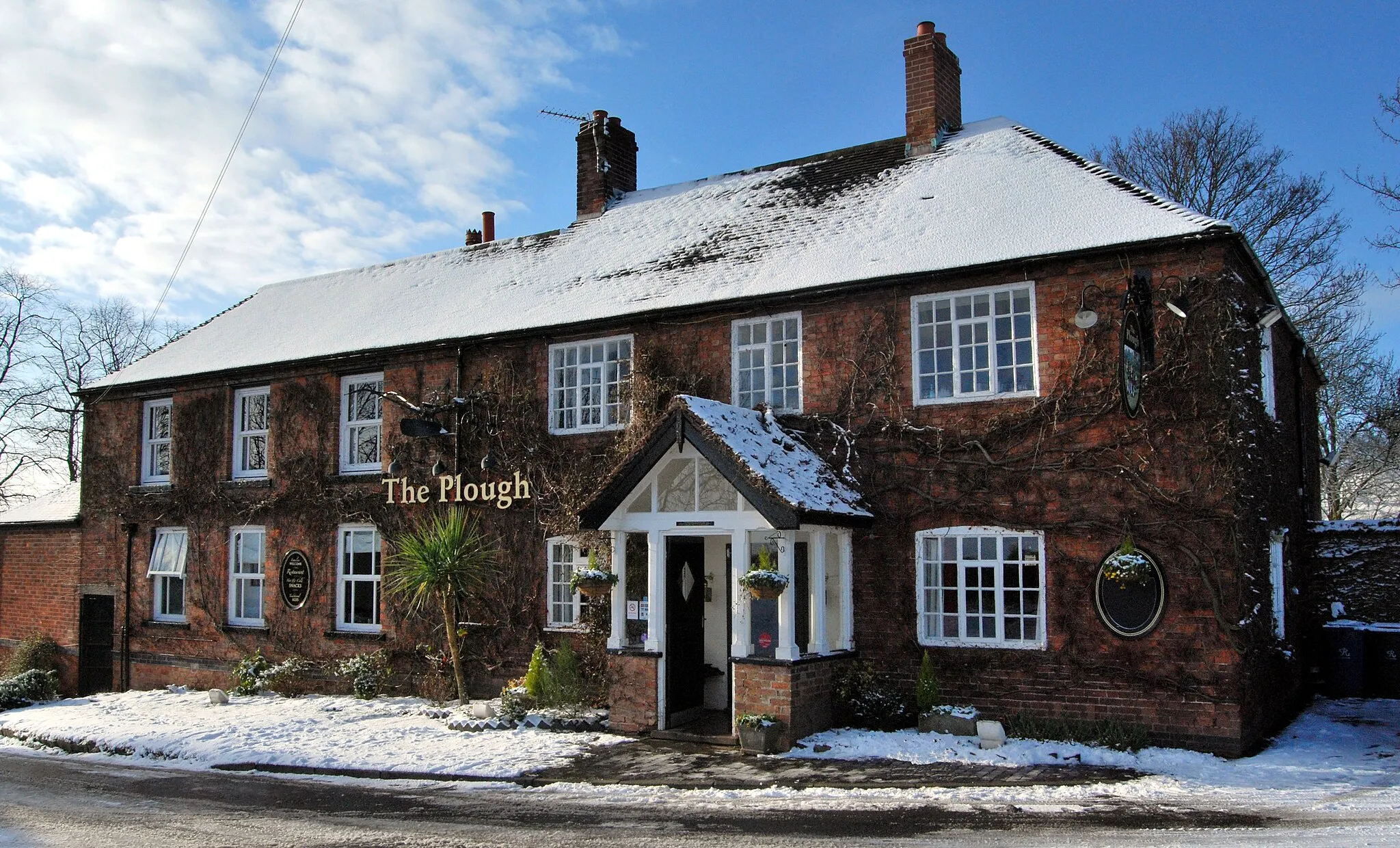 Photo showing: The Plough Inn, Normanton on the Wolds