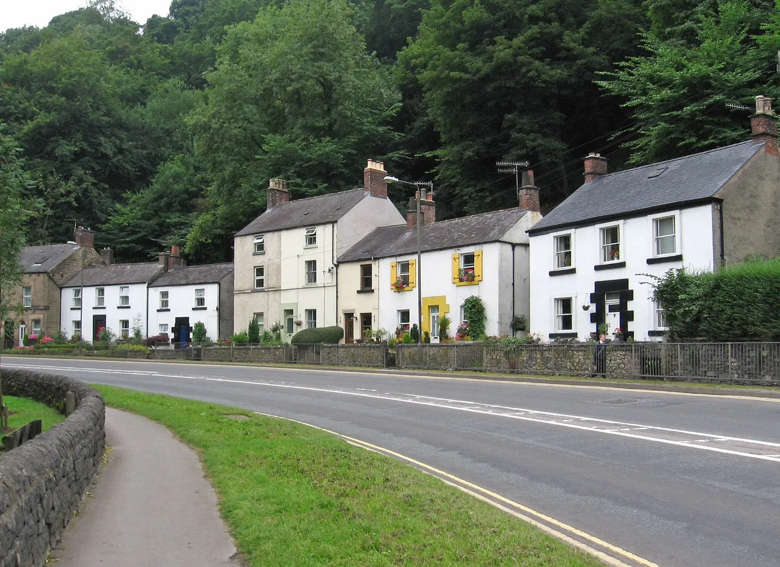 Photo showing: Matlock - Artists Corner from A6 car park