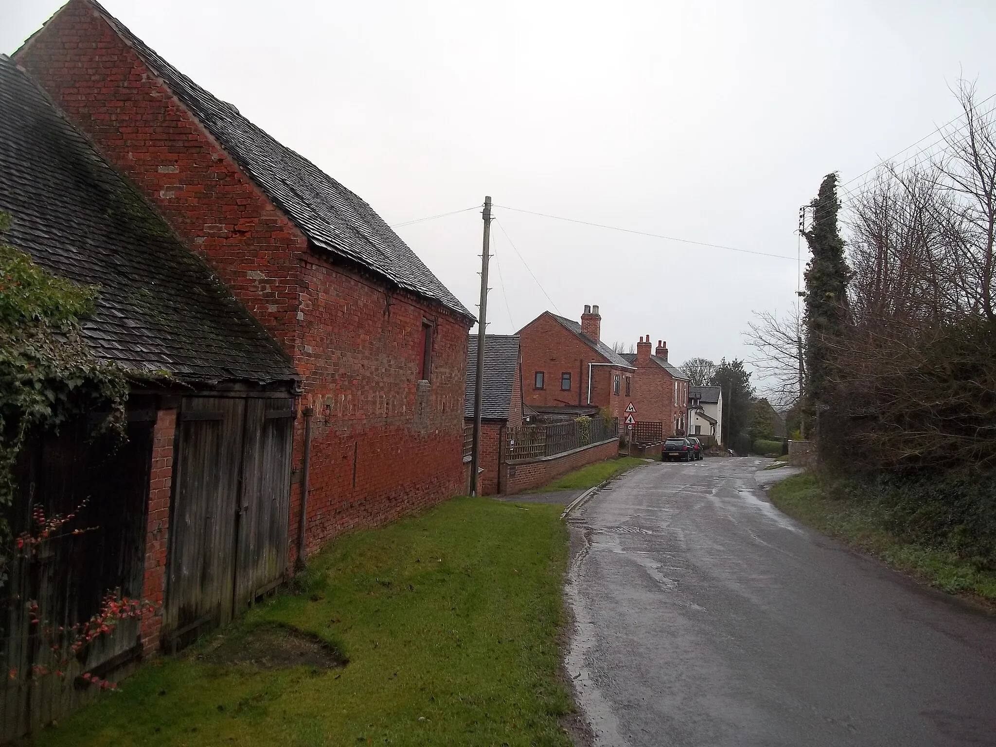 Photo showing: Burnaston Village Scene