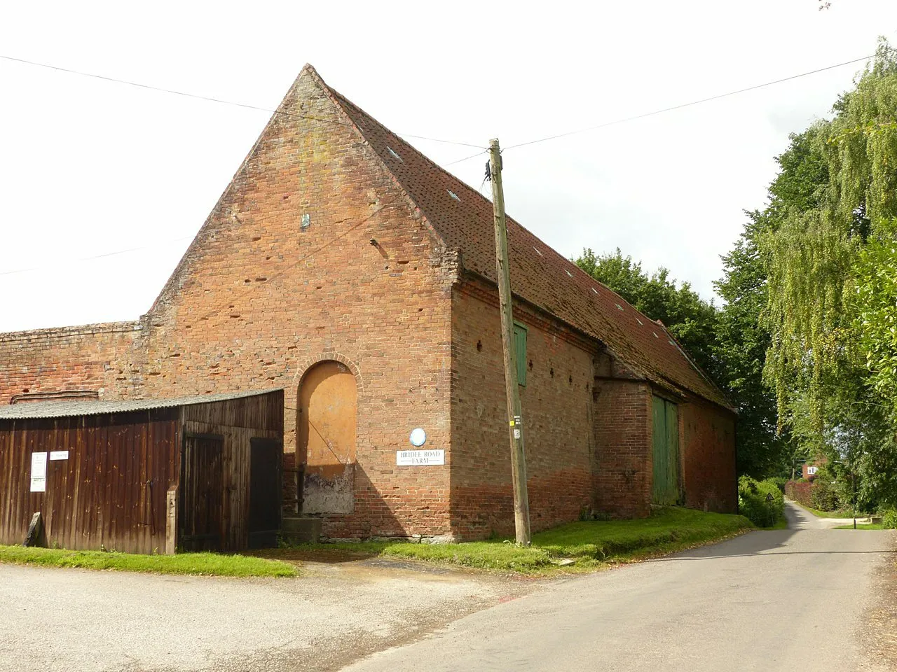 Photo showing: Photograph of a barn at Bridle Road Farm, Halloughton, Nottinghamshire, England