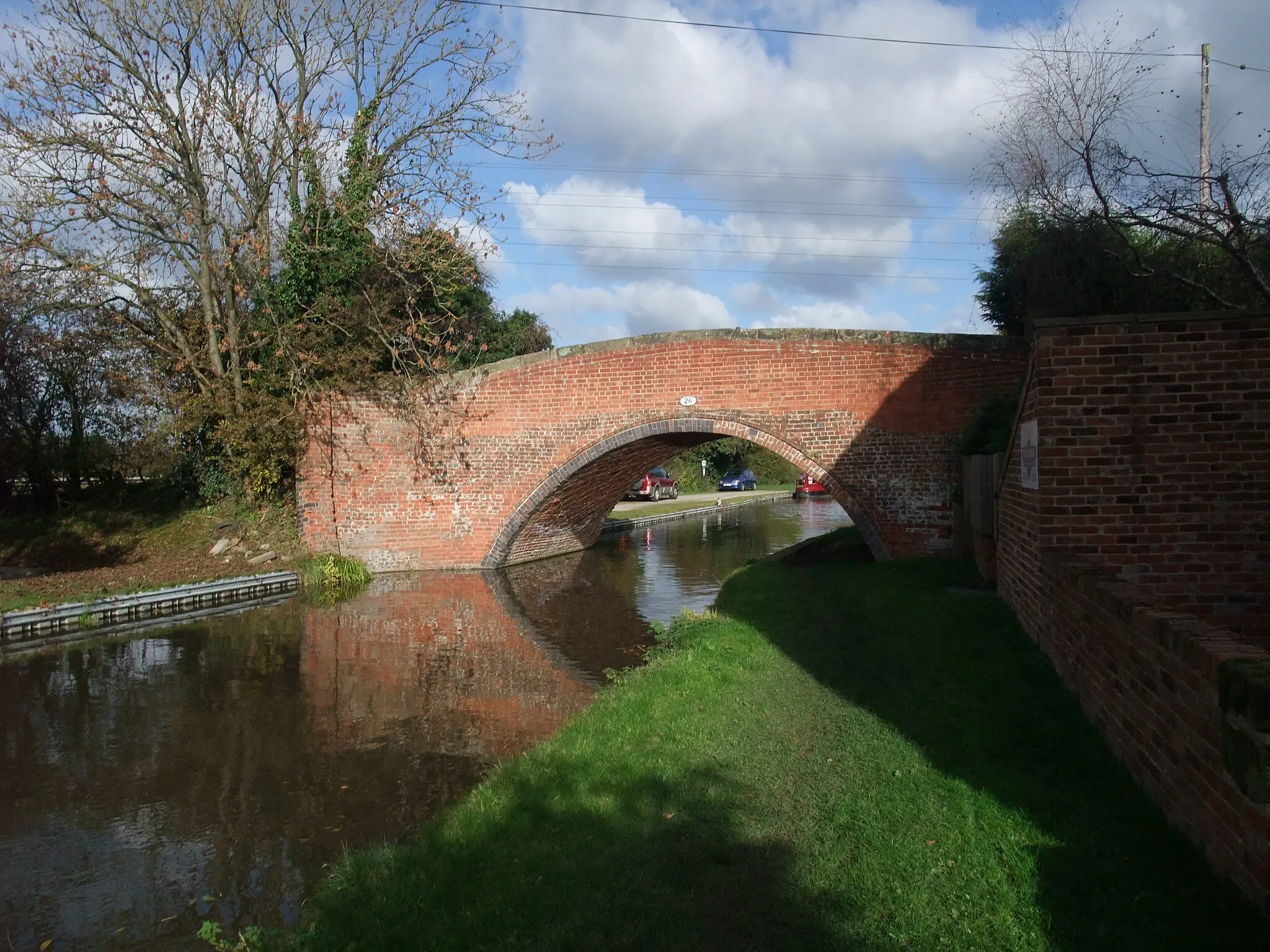 Photo showing: 'High Bridge' (bridge 26) on the Trent and Mersey Canal