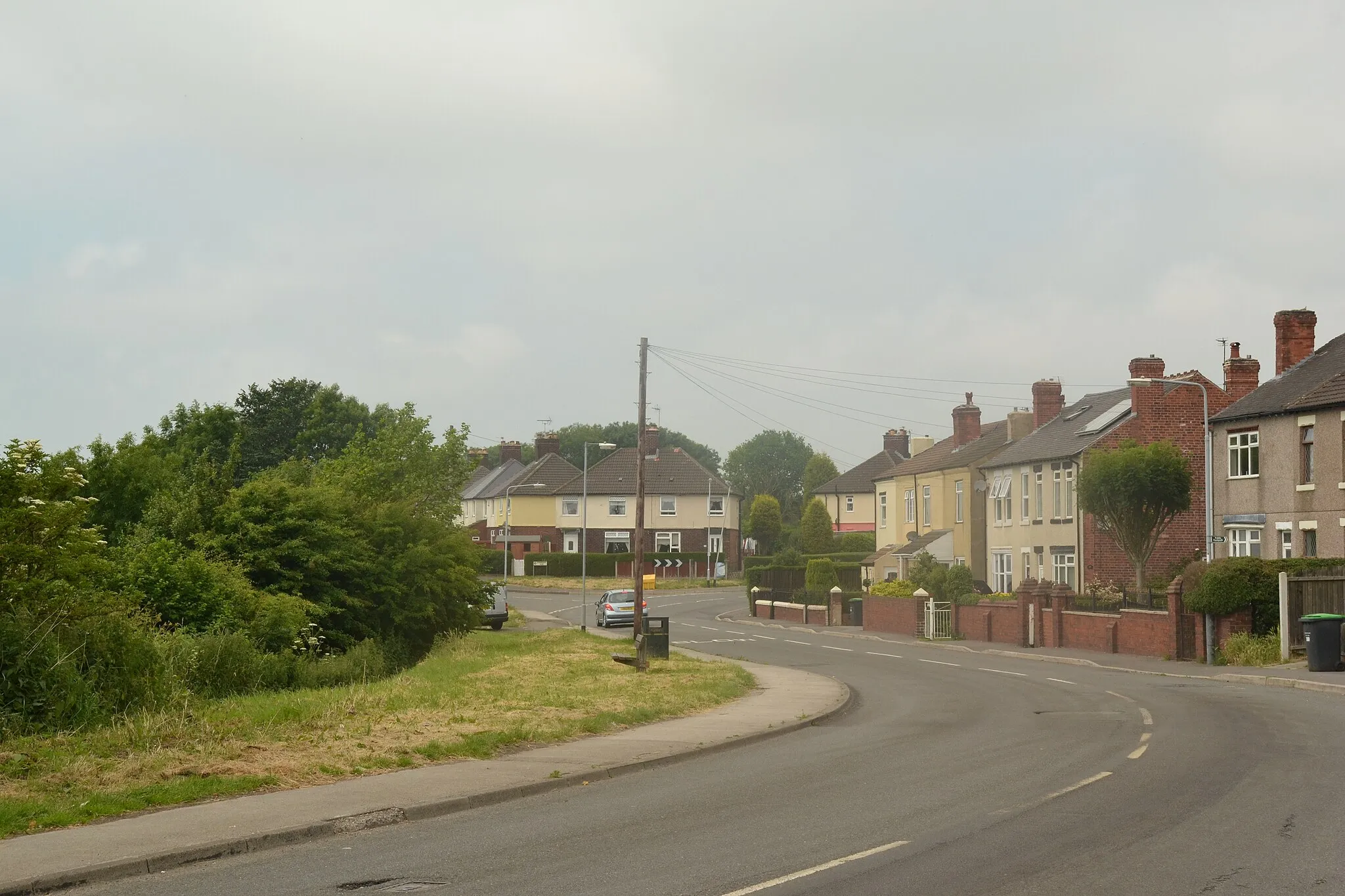 Photo showing: Chesterfield Road, Huthwaite