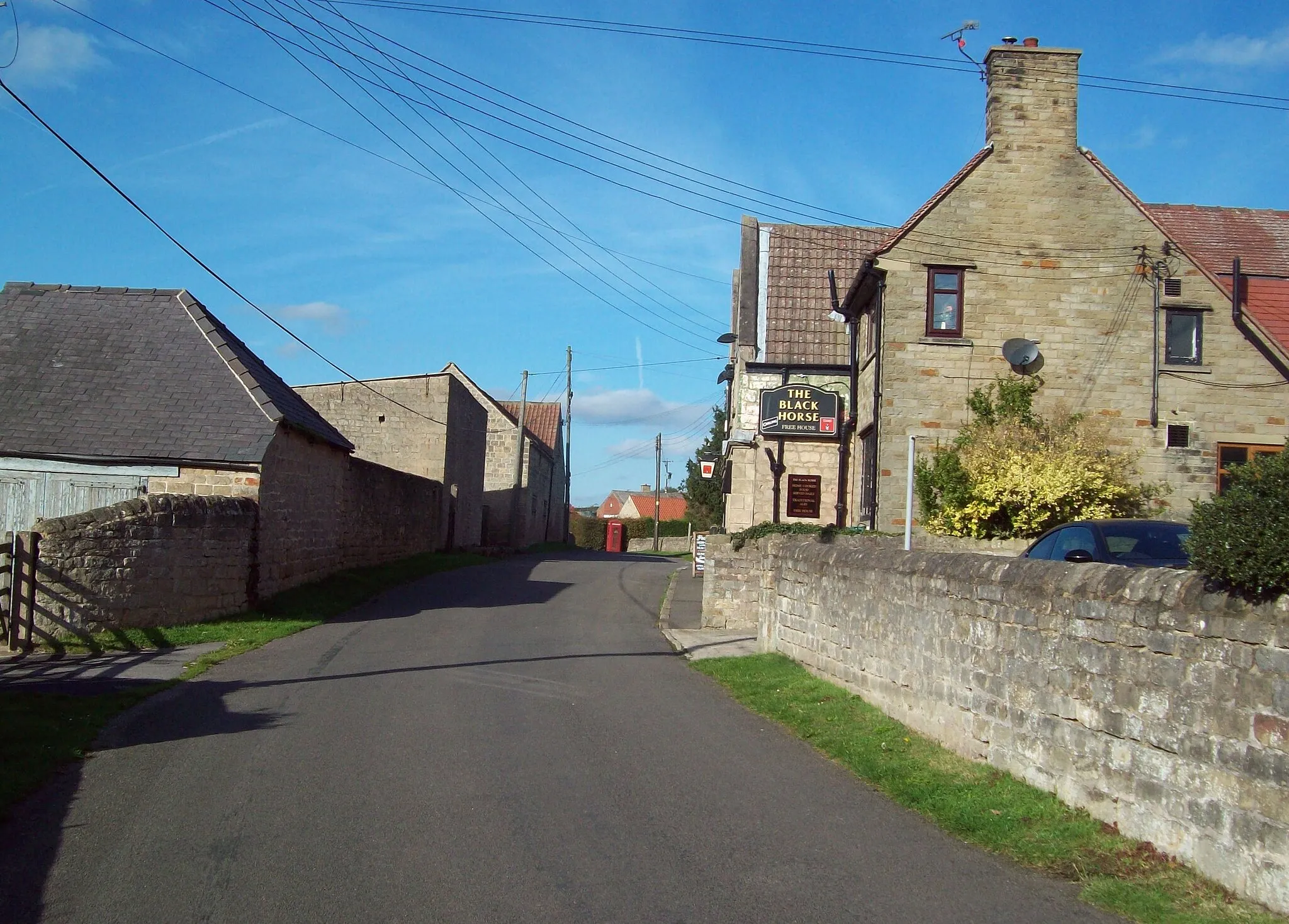 Photo showing: Whaley Village Scene