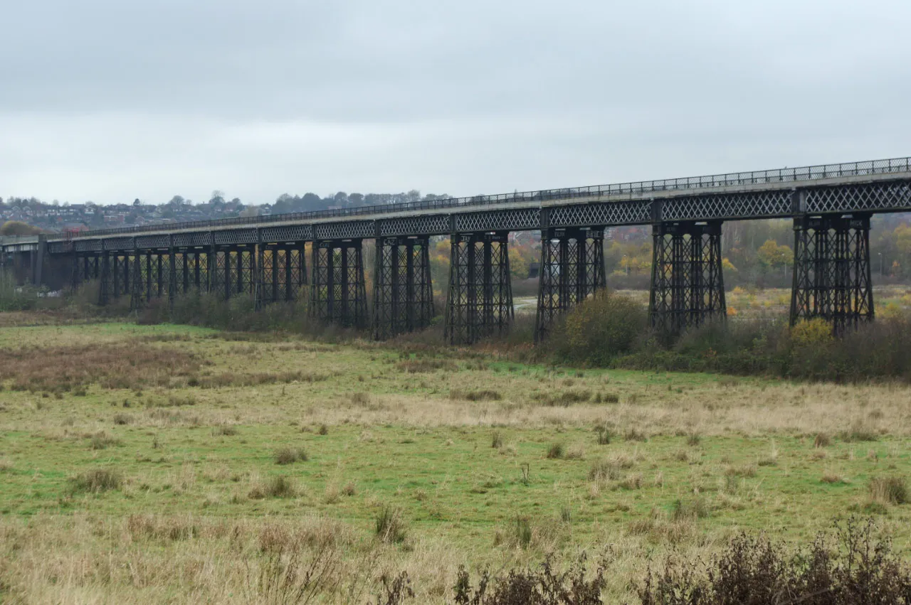 Photo showing: Bennerley Viaduct