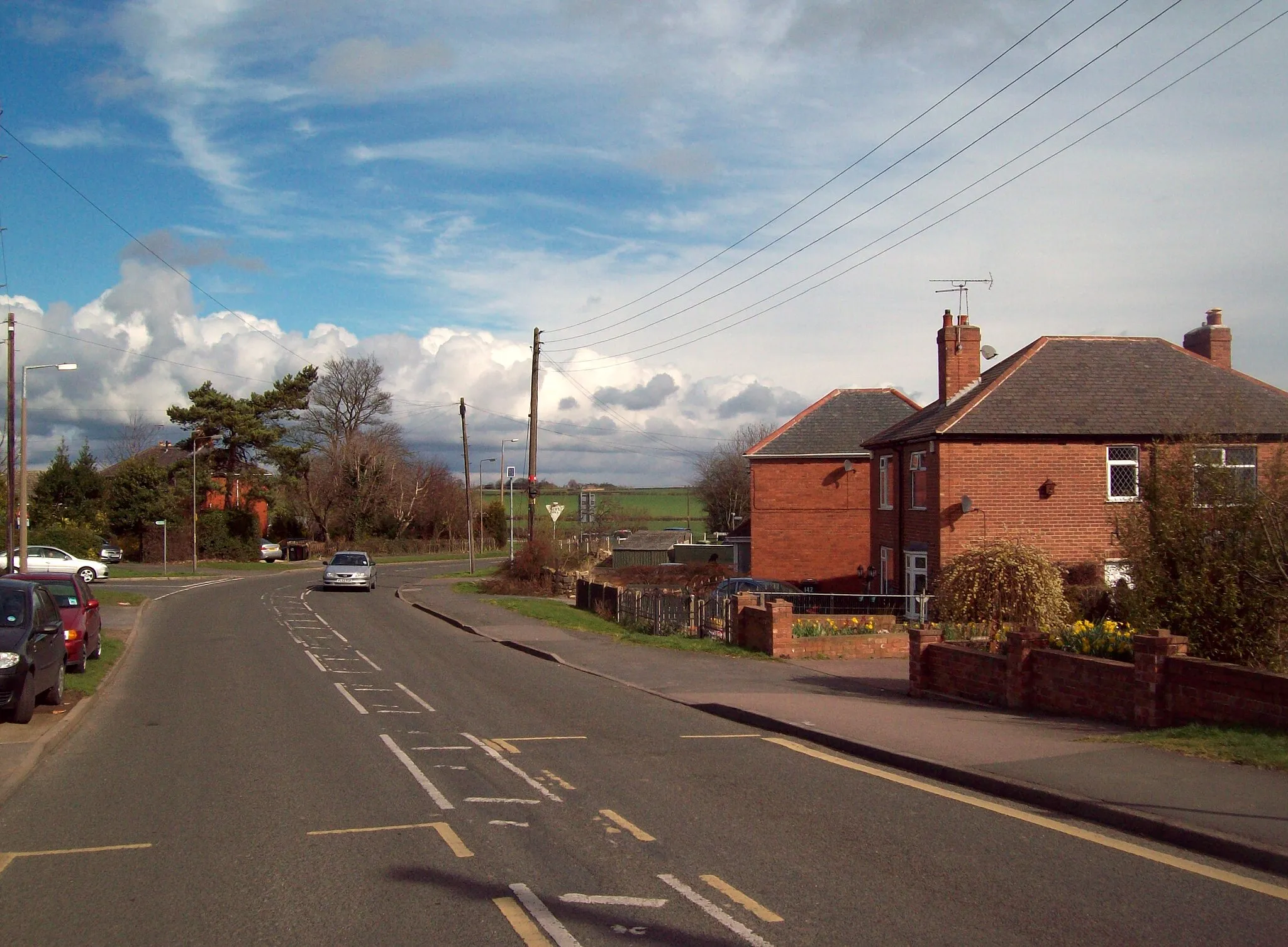 Photo showing: Boughton Lane in Clowne