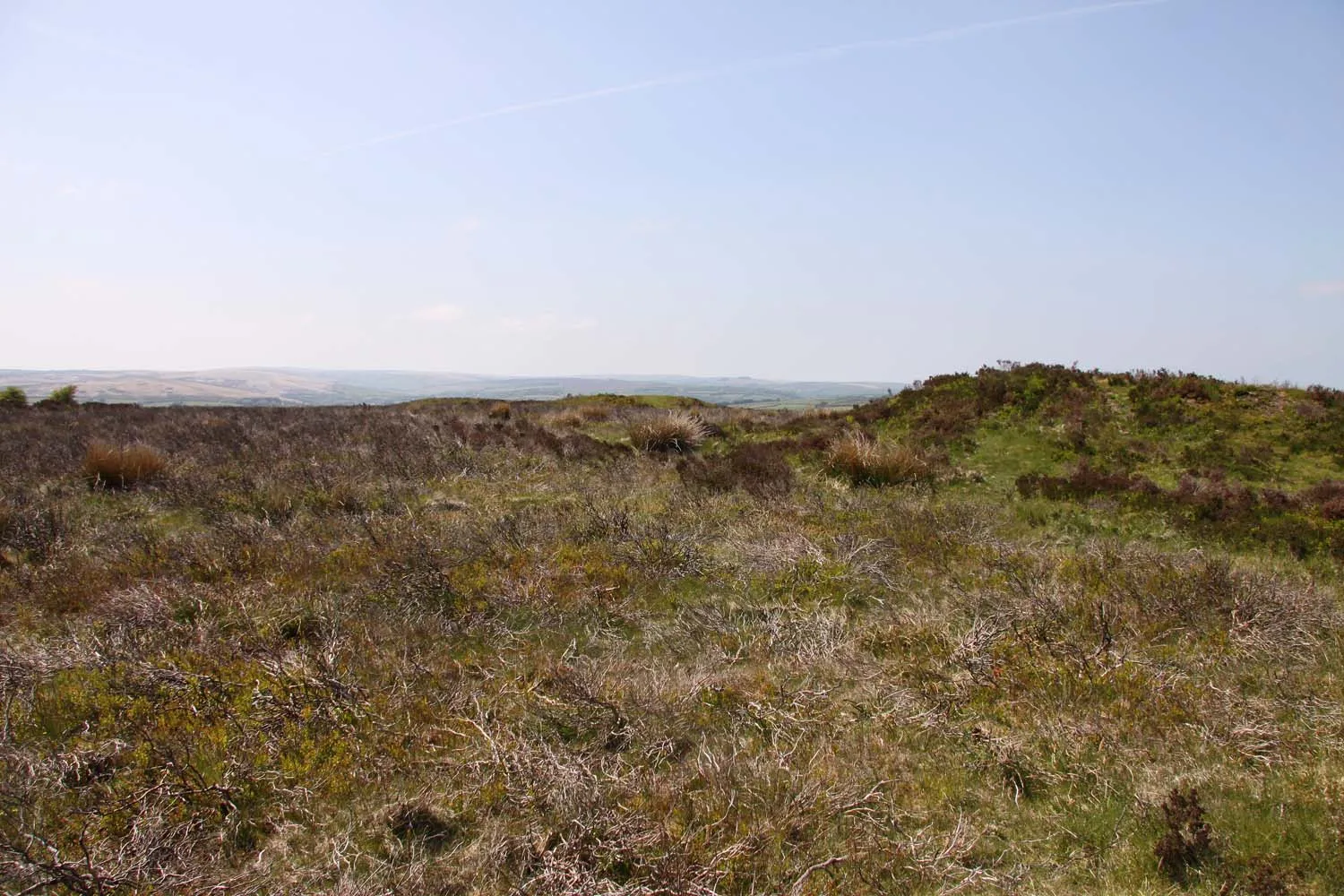 Photo showing: Wambarrows on Winsford Hill