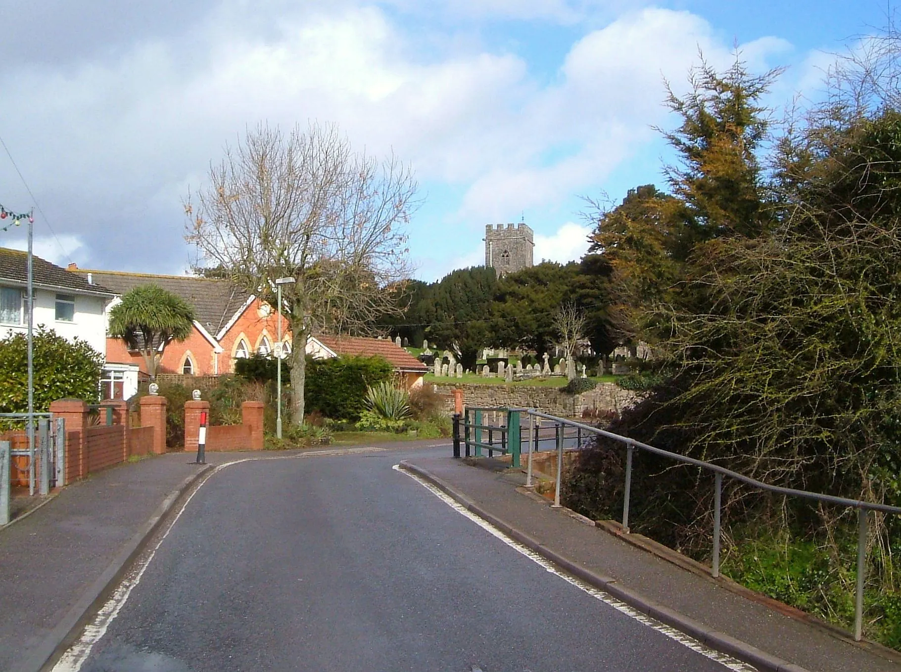 Photo showing: West Down Lane, Littleham