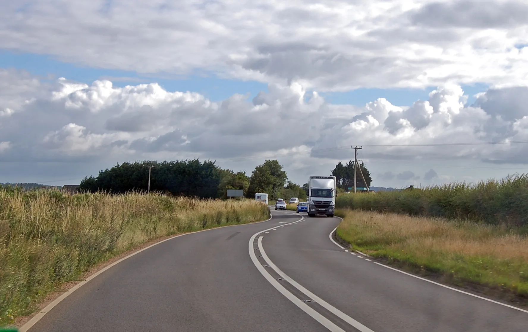 Photo showing: A303 towards Stopgate crossroads