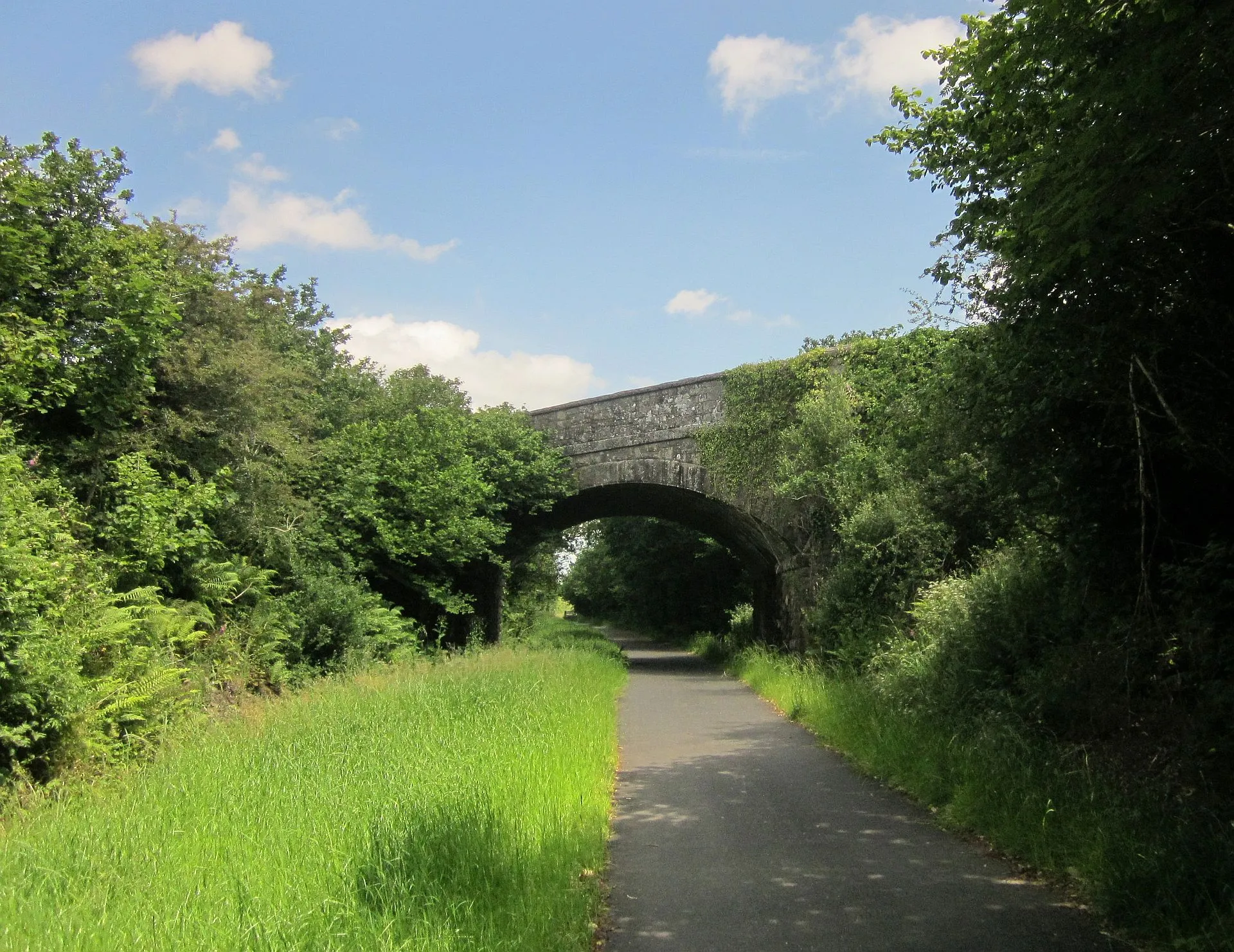 Photo showing: A386 bridge over Granite Way