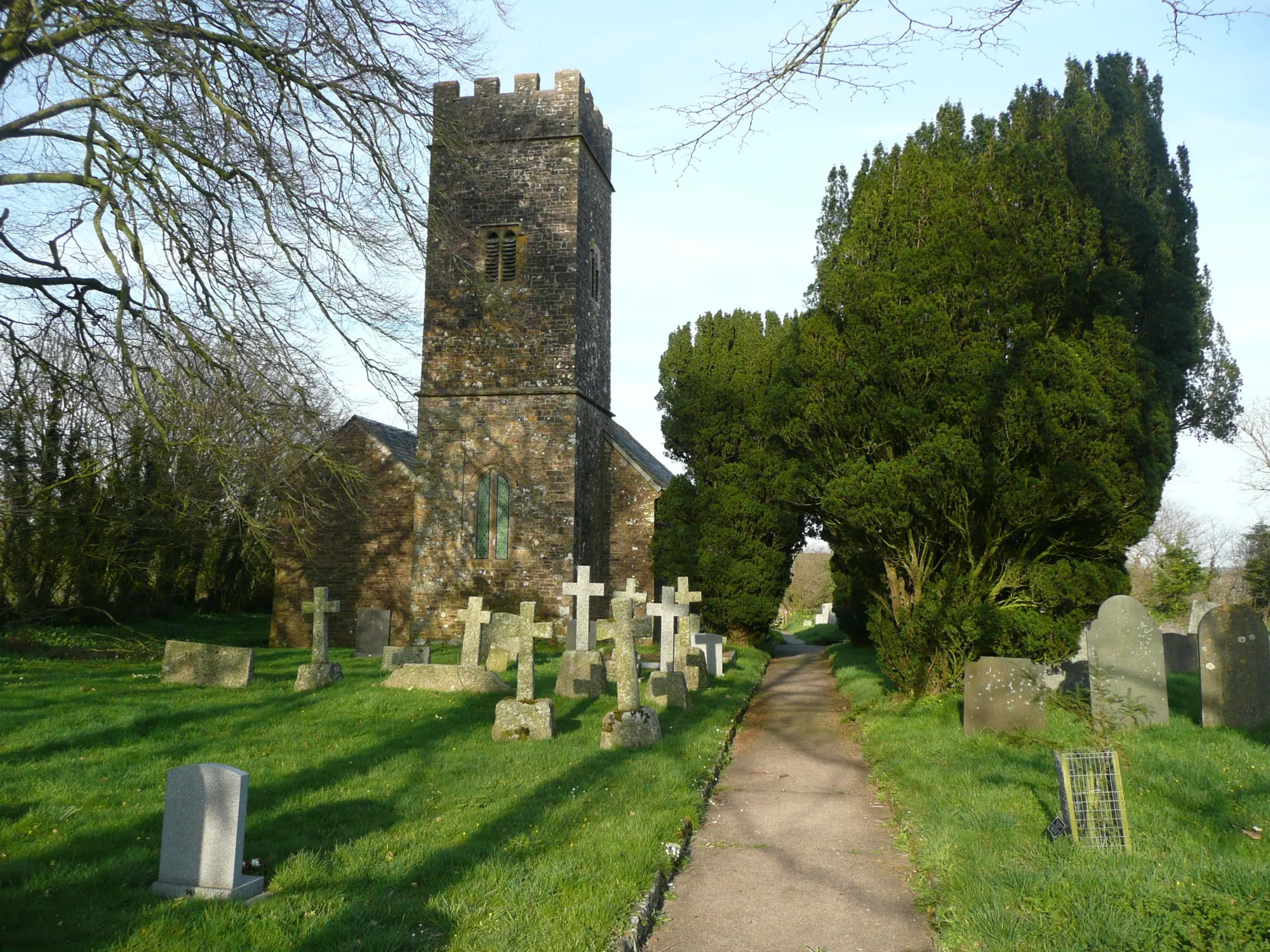 Photo showing: Holy Trinity Church, Milton Damerel