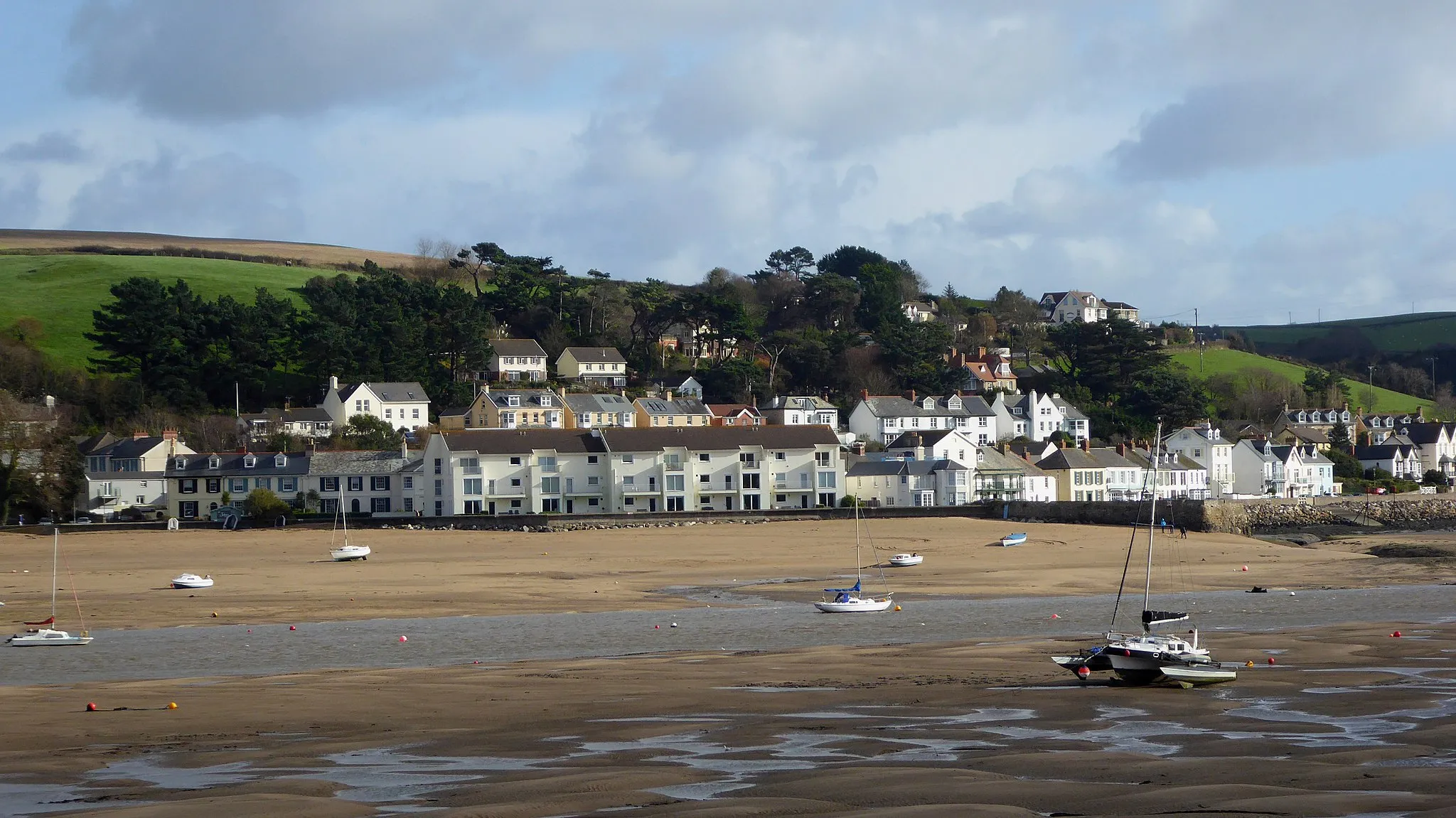 Photo showing: Instow, as seen from Appledore in North Devon.