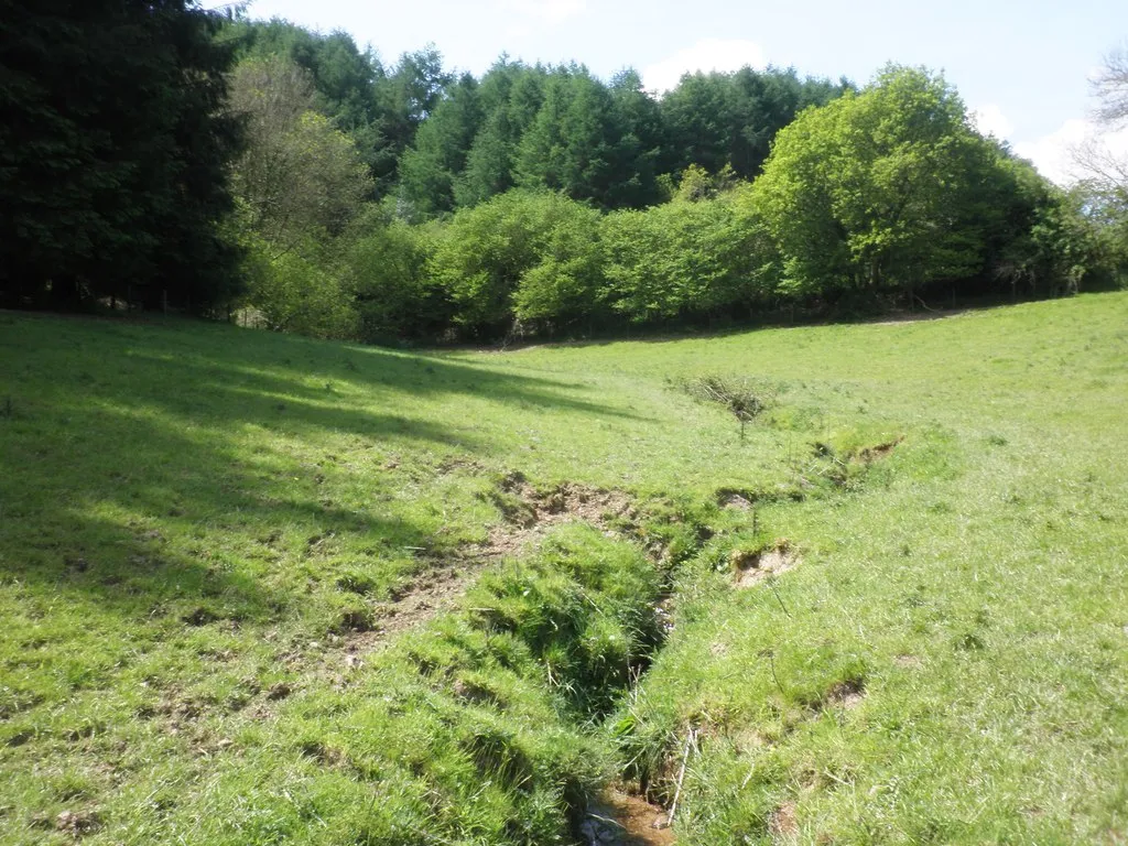 Photo showing: Feeder brook, Washford River