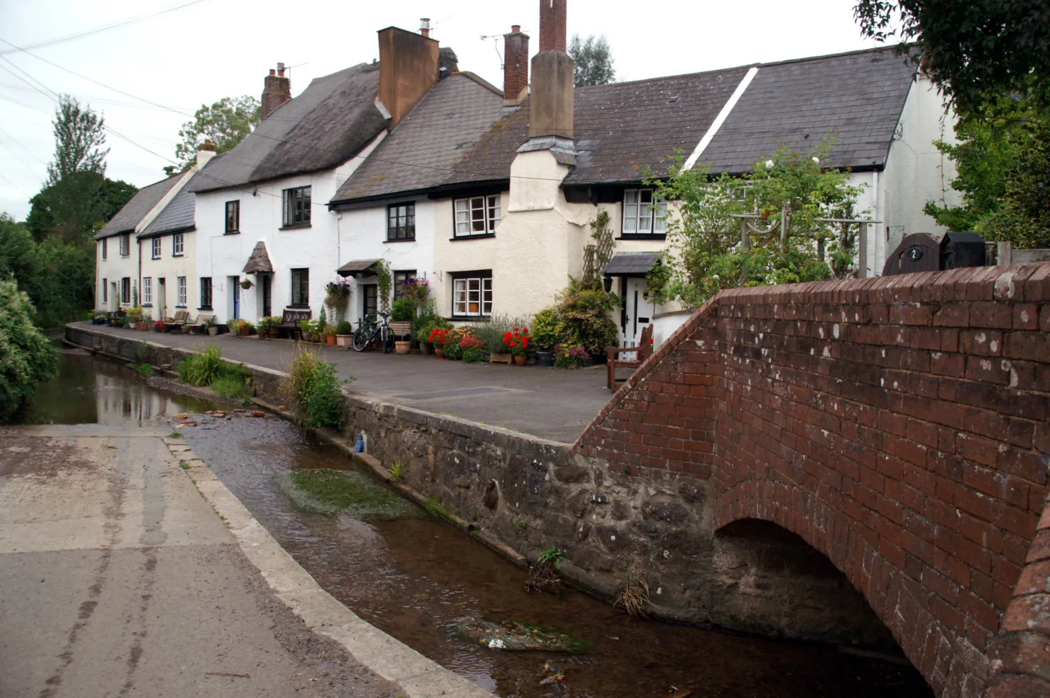 Photo showing: The ford at College Lane, Ide