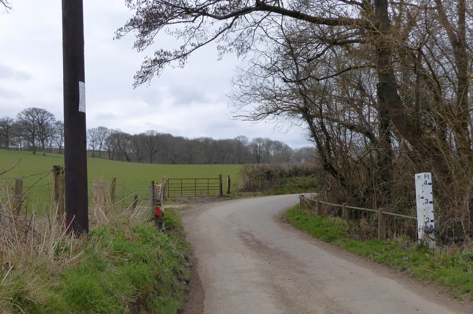 Photo showing: Bridge liable to flooding