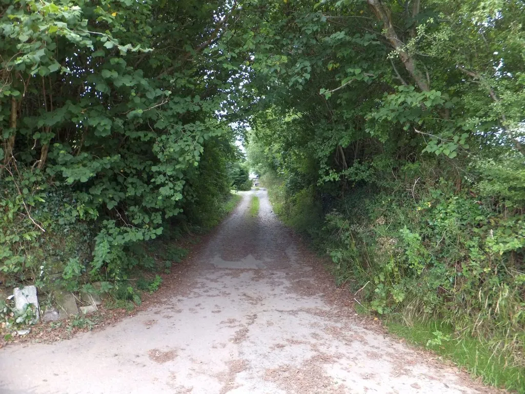 Photo showing: Footpath and bridleway at Collytown