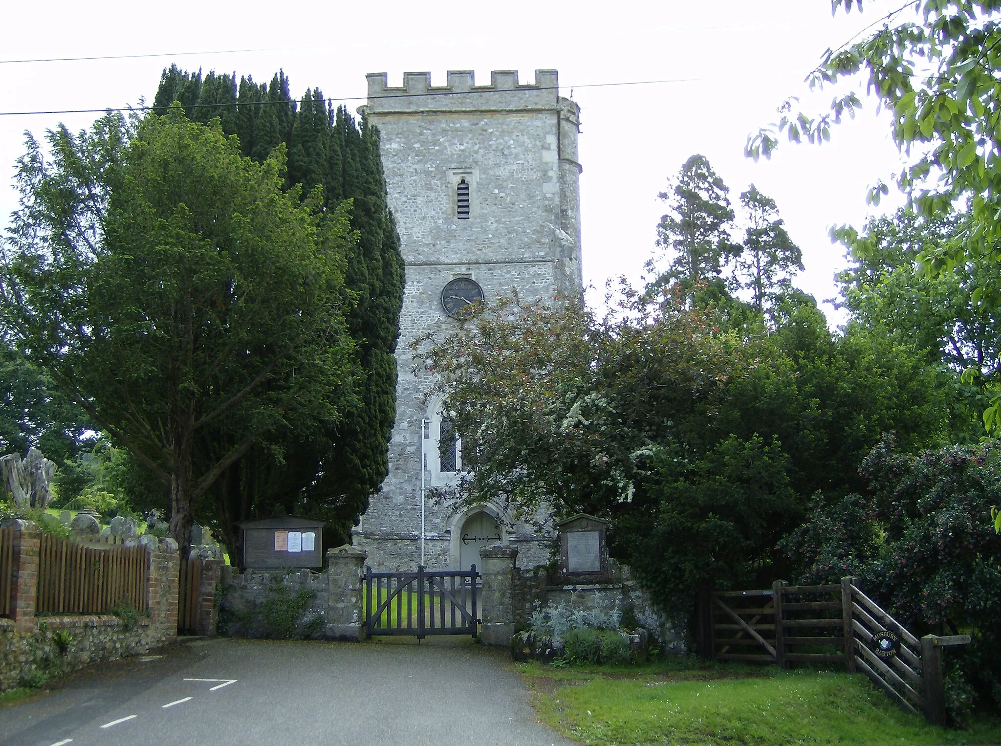 Photo showing: L'église de Musbury.