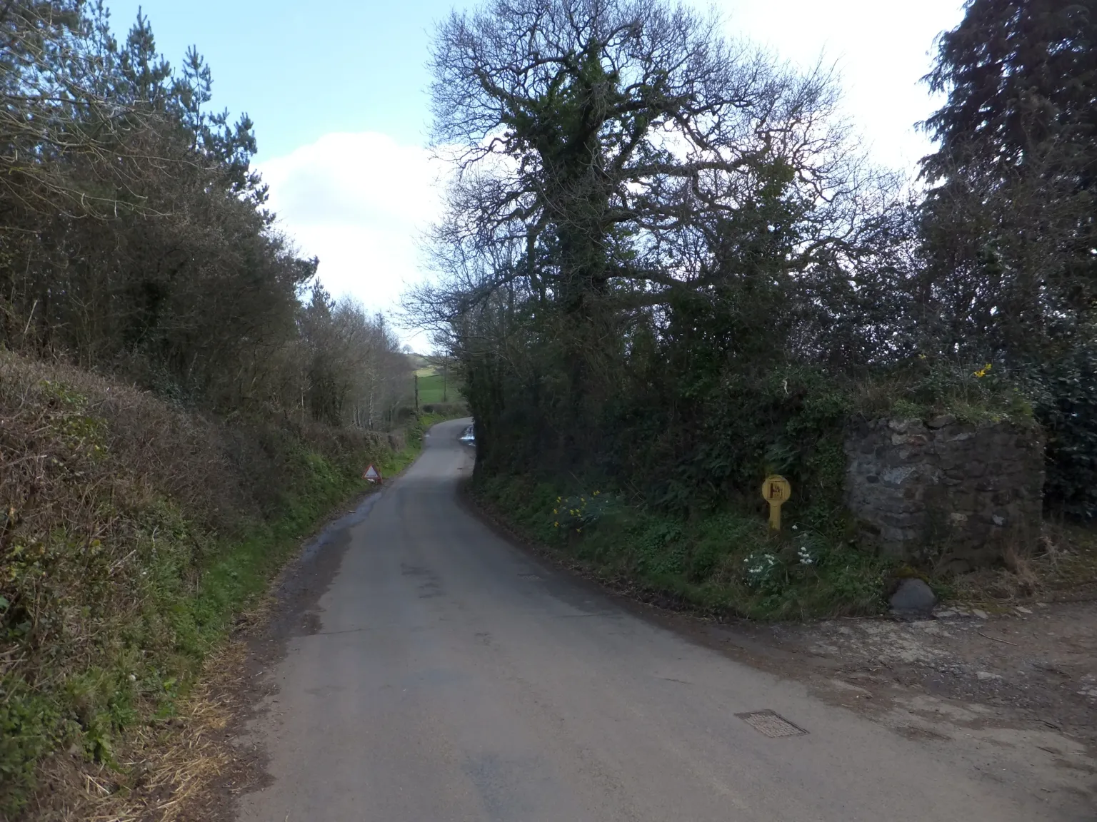 Photo showing: A non-existent flood at Langmead