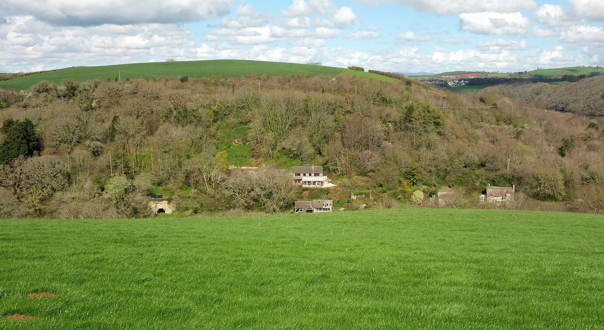 Photo showing: Across Dittisham Mill Creek