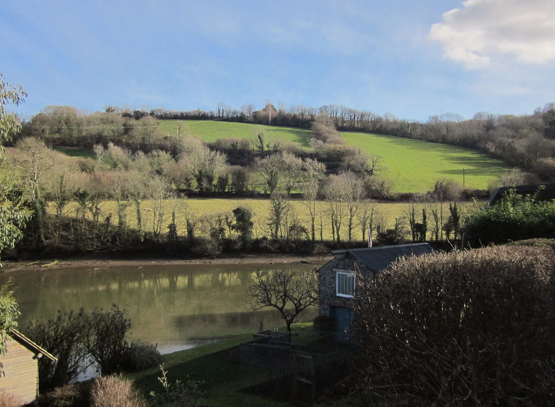 Photo showing: Across Tuckenhay Creek