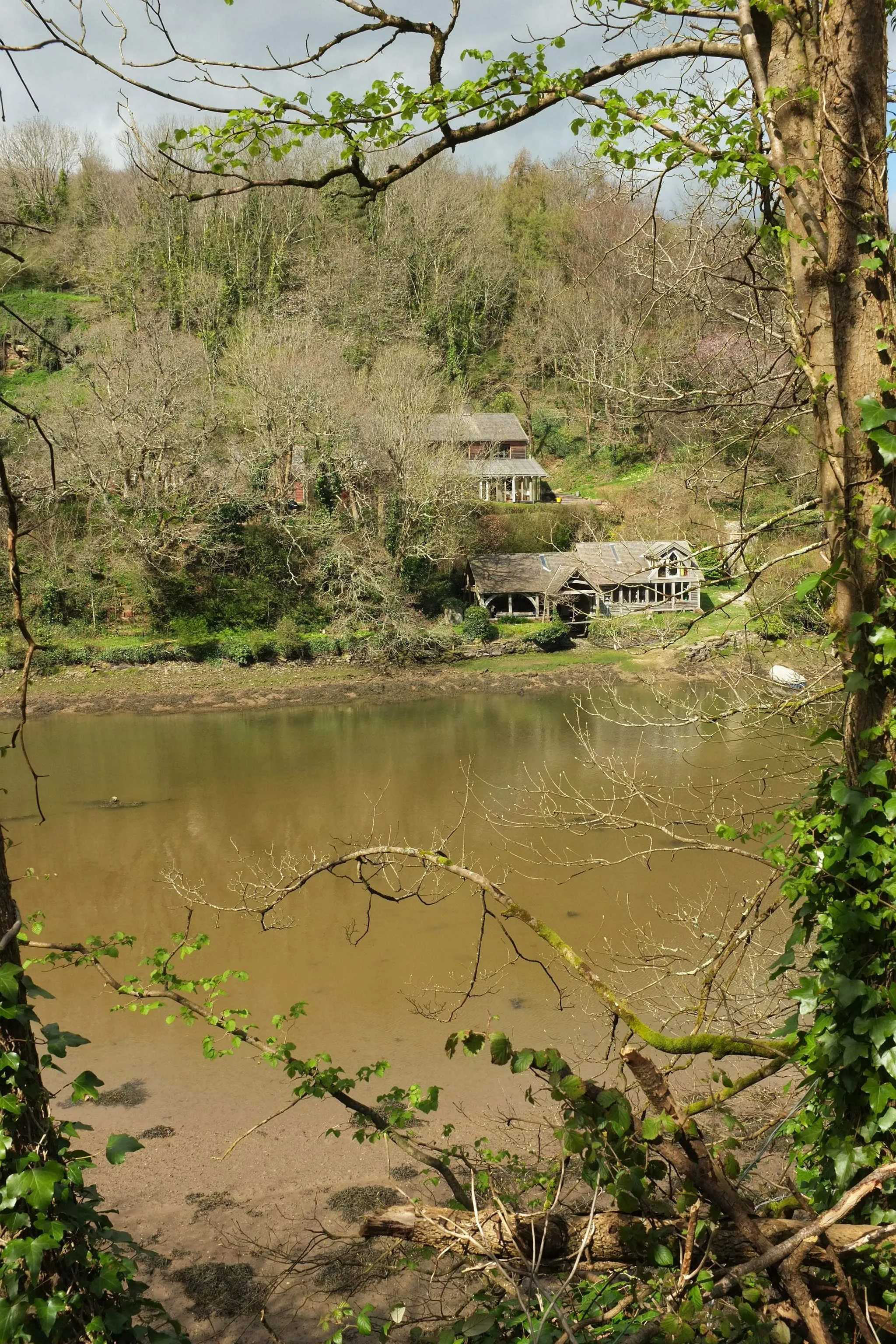 Photo showing: Across Dittisham Mill Creek