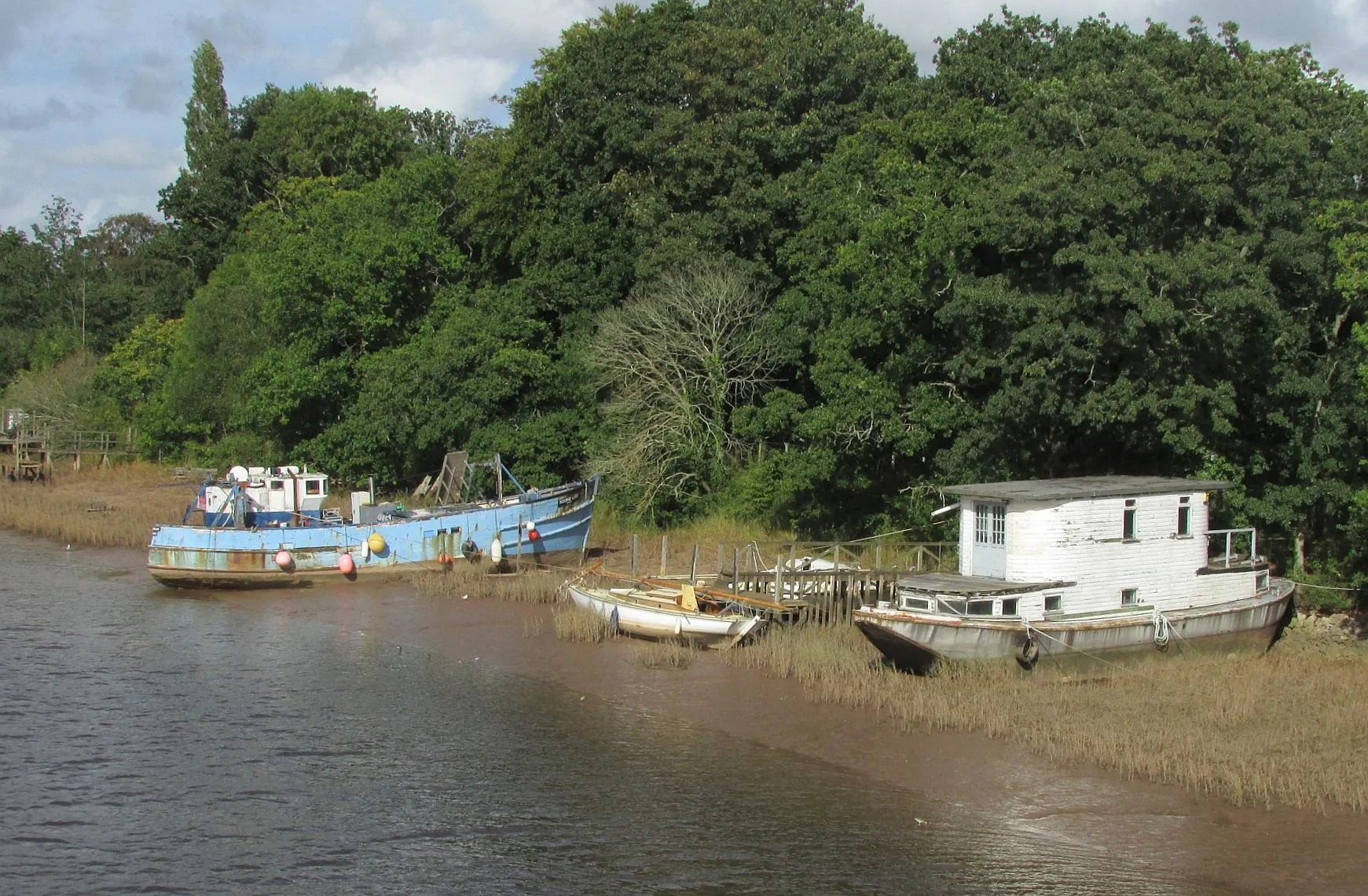 Photo showing: Boats on the Clyst